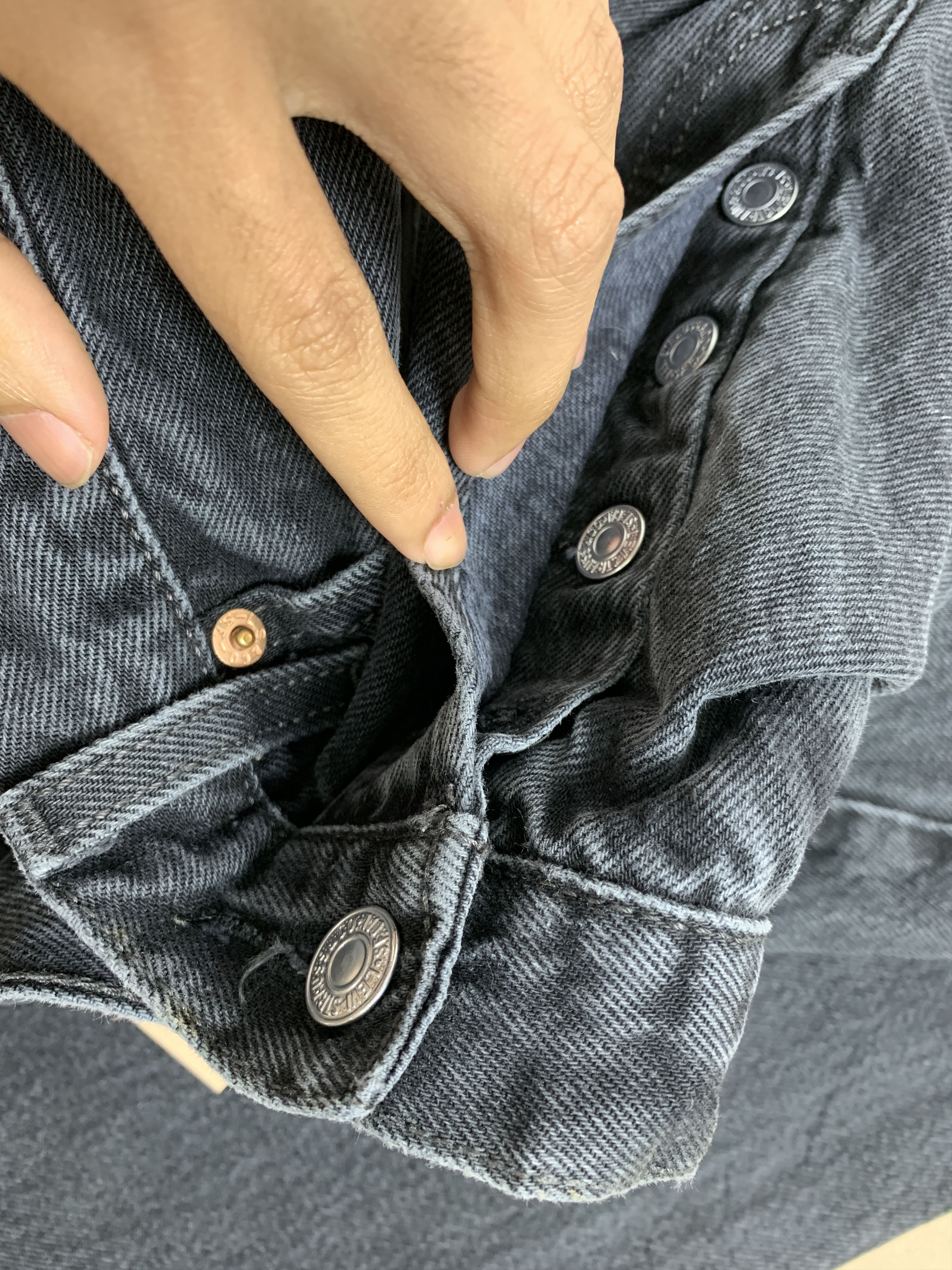 Levi's Vintage LEVI'S 501 Distressed Faded Straight Cut Jeans P0139 Size US 30 / EU 46 - 17 Thumbnail
