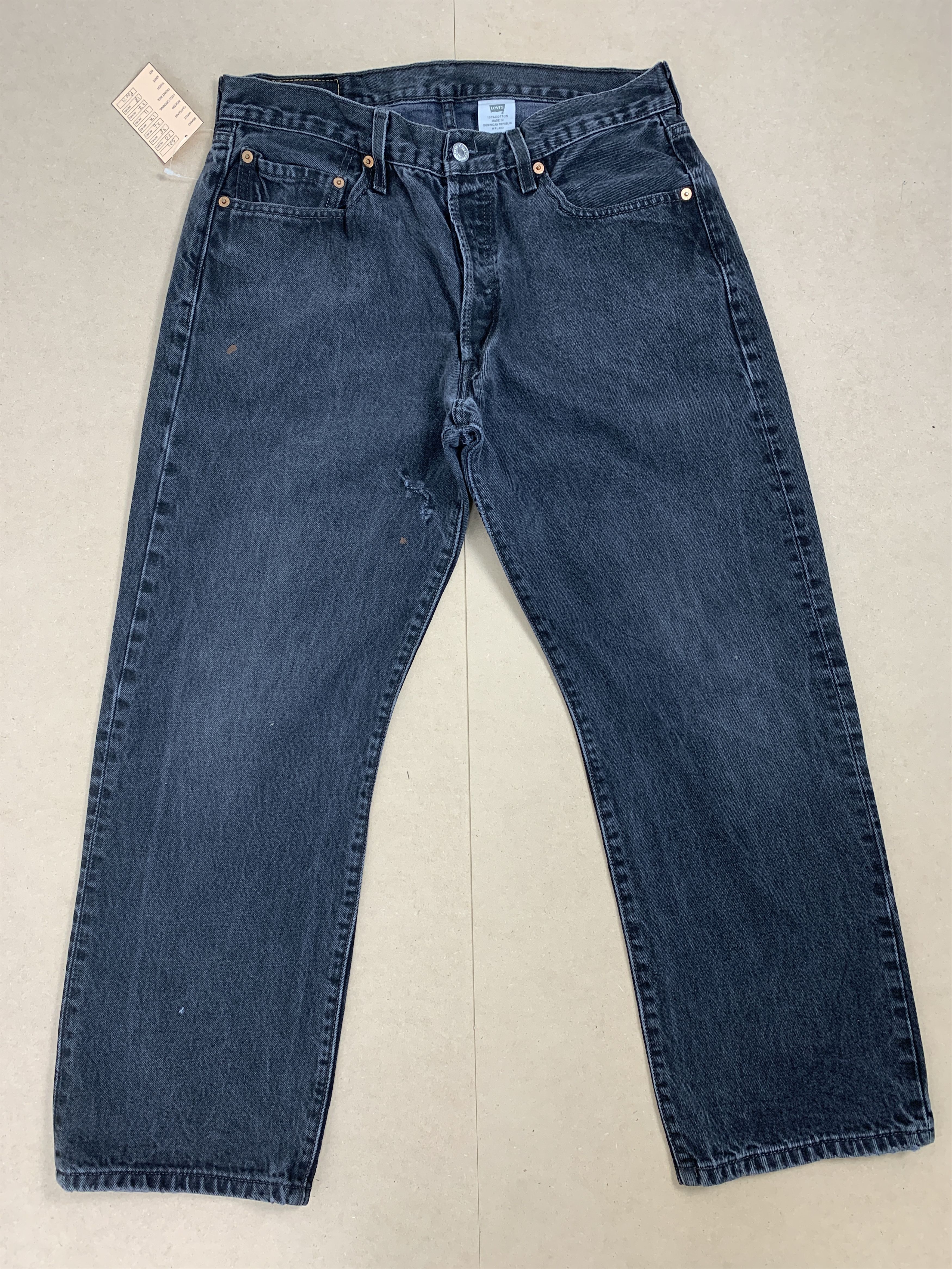 Levi's Vintage LEVI'S 501 Distressed Faded Straight Cut Jeans P0139 Size US 30 / EU 46 - 1 Thumbnail