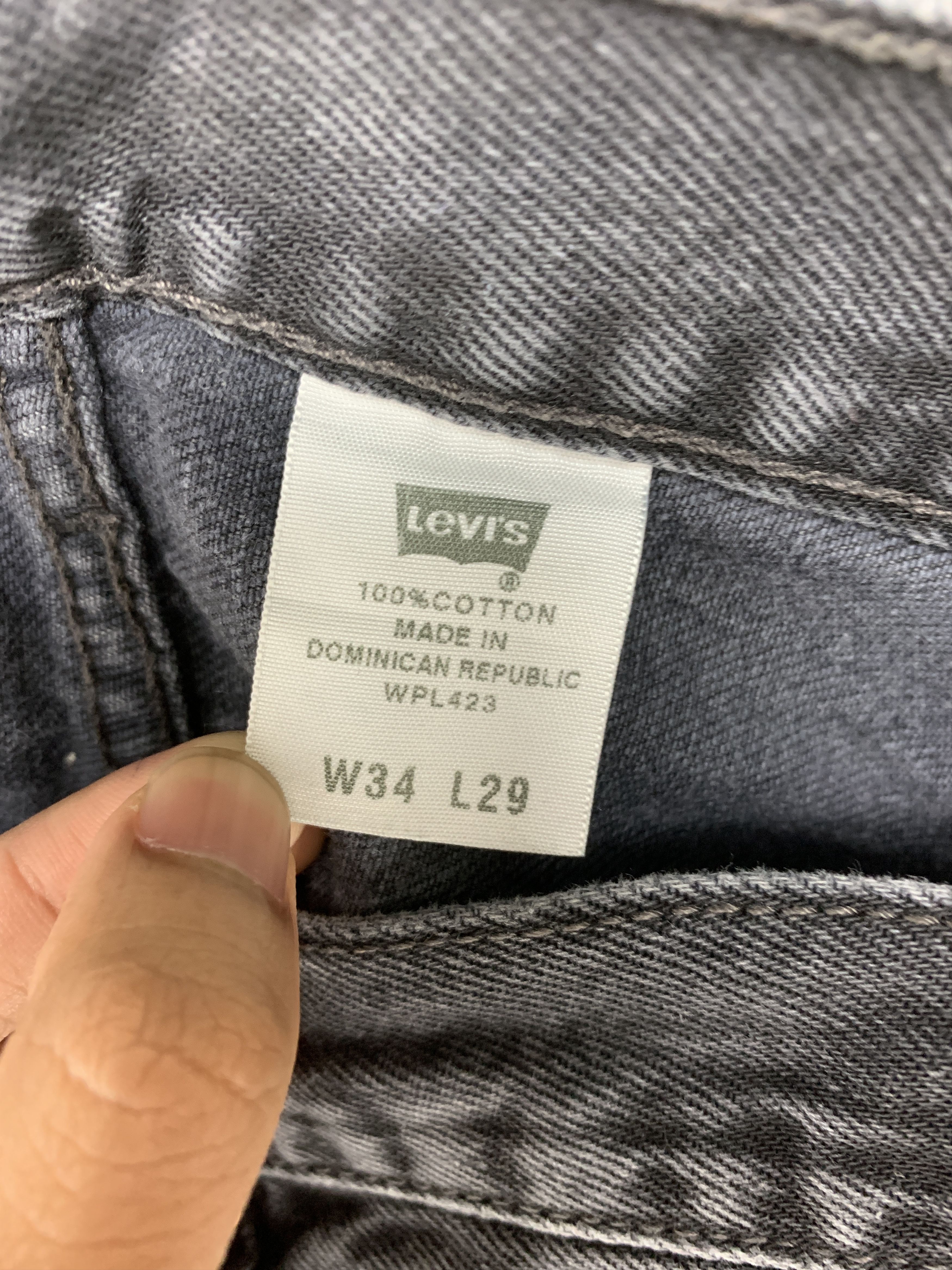 Levi's Vintage LEVI'S 501 Distressed Faded Straight Cut Jeans P0139 Size US 30 / EU 46 - 18 Thumbnail