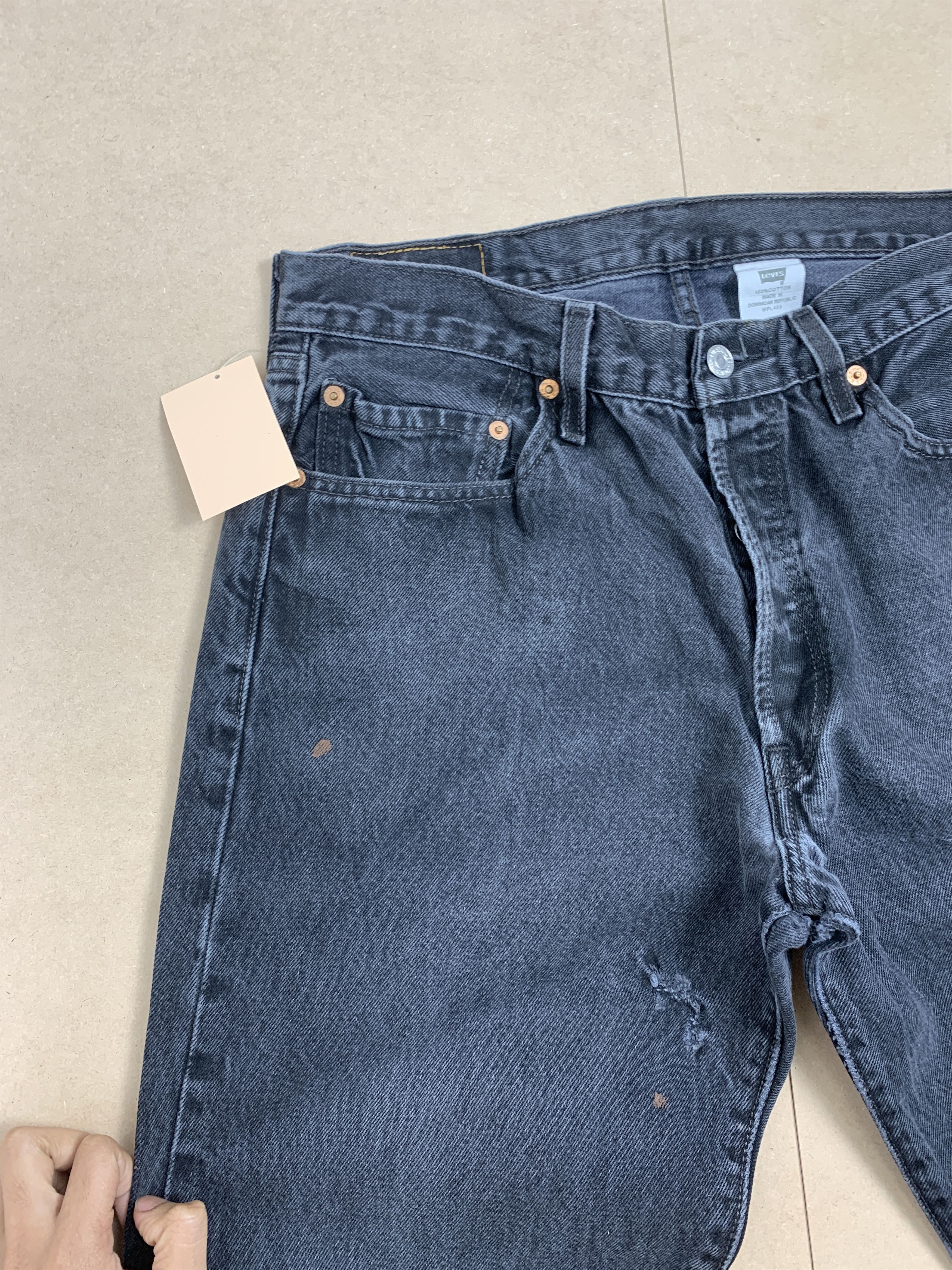 Levi's Vintage LEVI'S 501 Distressed Faded Straight Cut Jeans P0139 Size US 30 / EU 46 - 5 Thumbnail