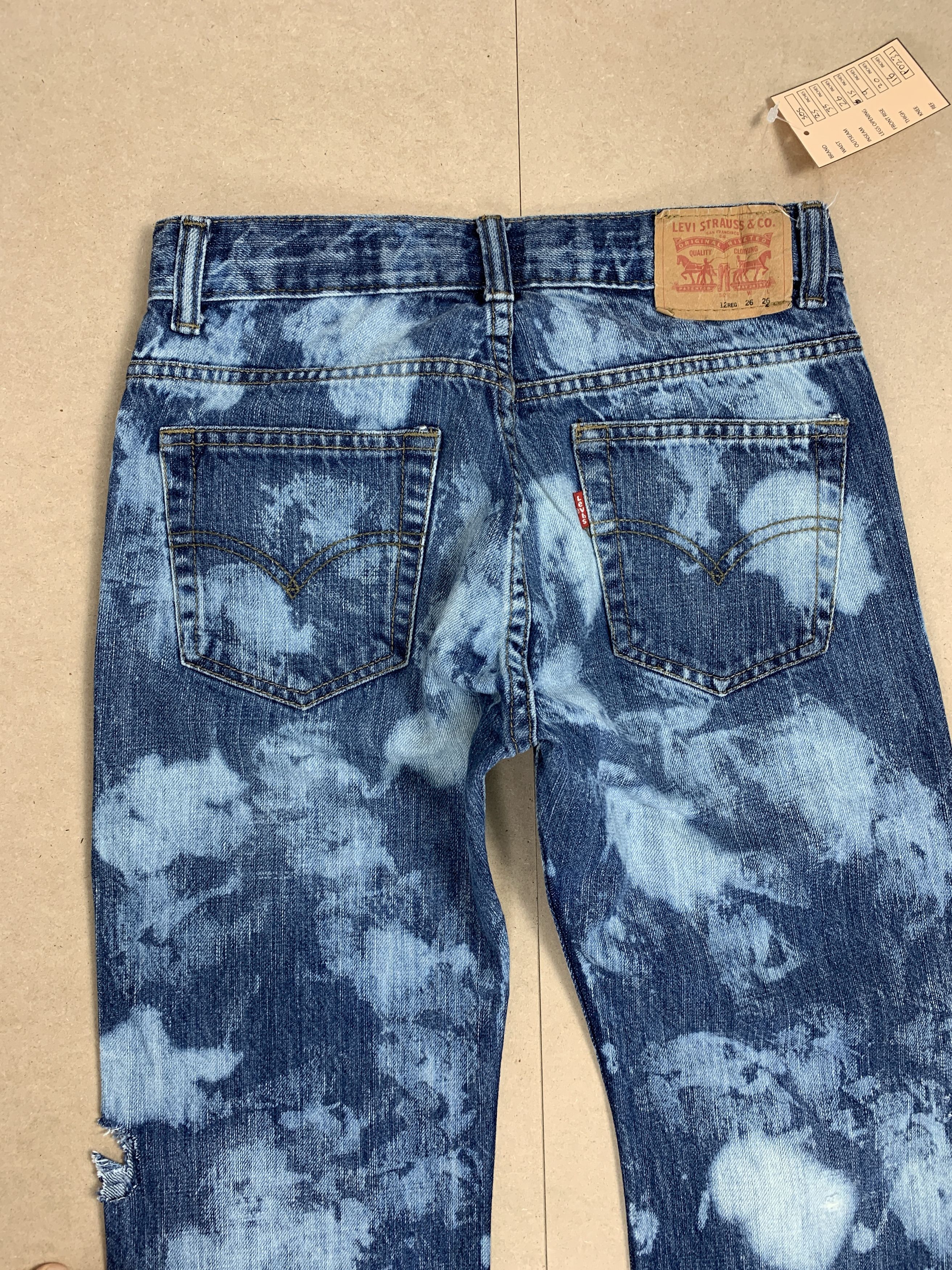 Levi's Vintage LEVI'S 505 Distressed Faded Jeans P0231 Size US 26 / EU 42 - 10 Thumbnail