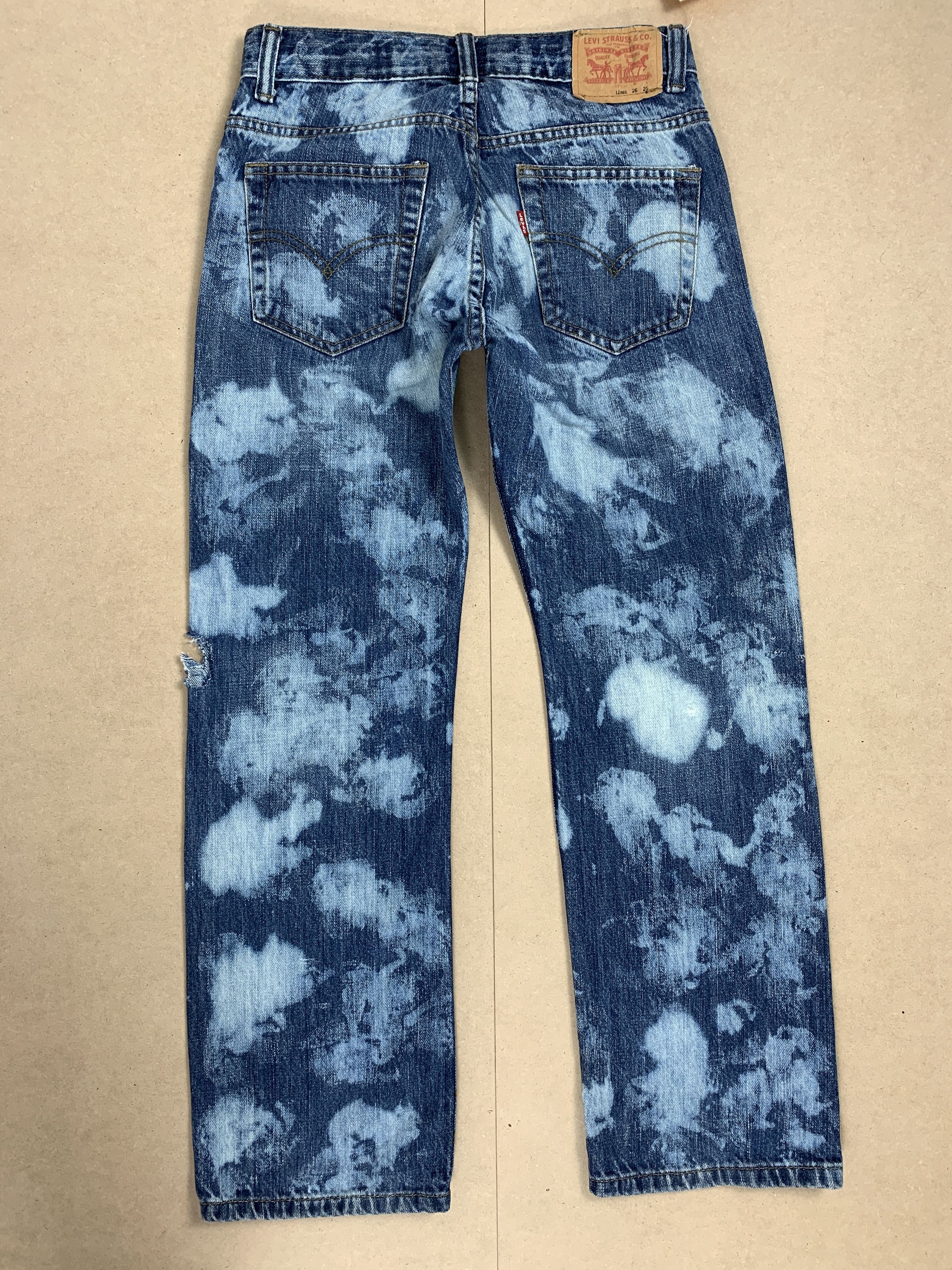 Levi's Vintage LEVI'S 505 Distressed Faded Jeans P0231 Size US 26 / EU 42 - 9 Thumbnail