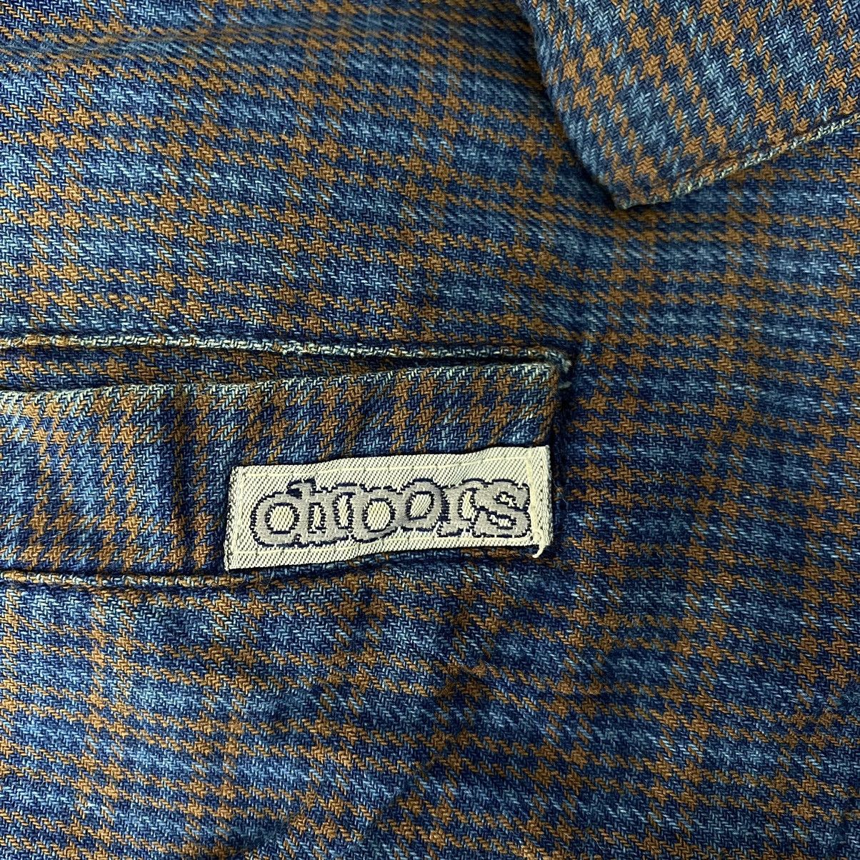 Droors DROORS CLOTHING USA Check Tartan Full Zipper Blue Oversize Size US XL / EU 56 / 4 - 3 Thumbnail