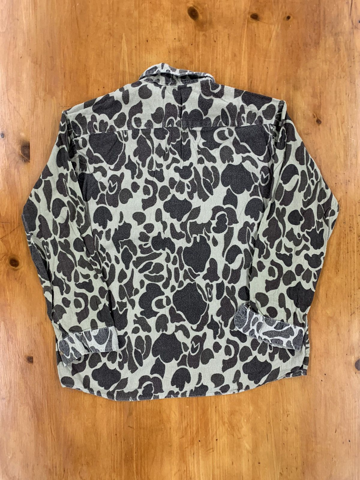 Vintage Vintage 1990s Duck Camo Flannel Shirt Size US XL / EU 56 / 4 - 4 Thumbnail