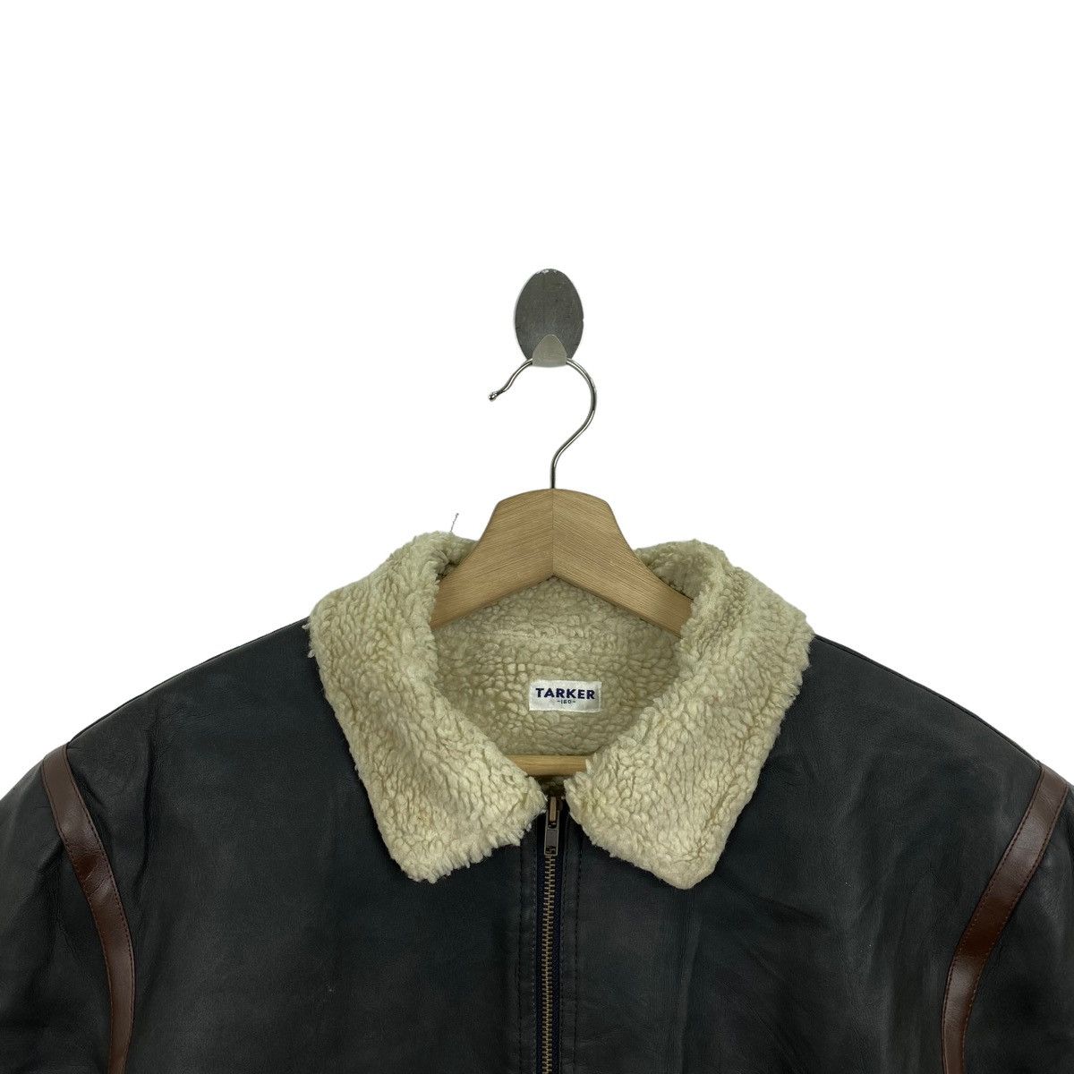 Japanese Brand TARKER Japan Brand Fur Inside Motorcycle Leather Small Size Size US XS / EU 42 / 0 - 2 Thumbnail