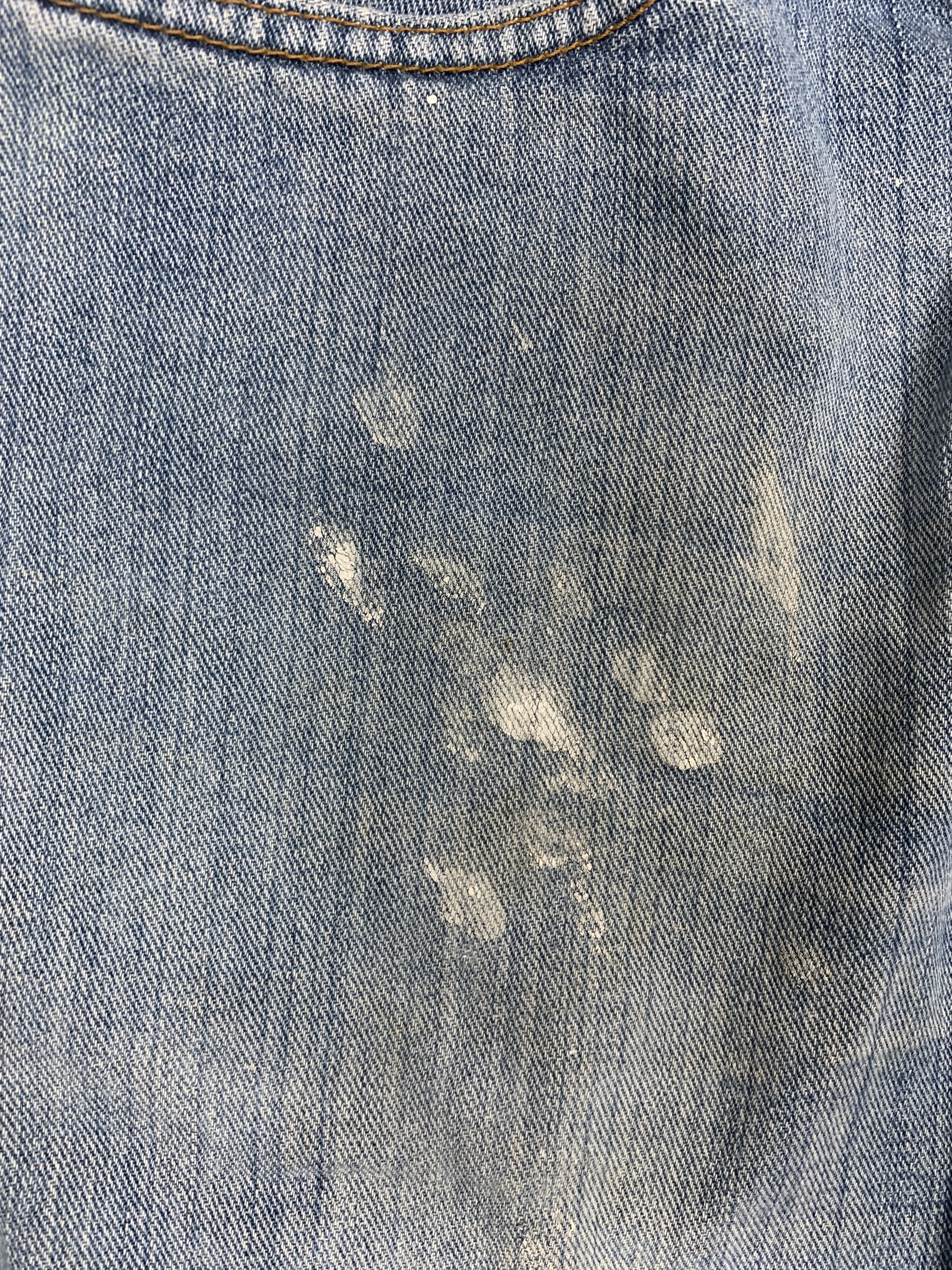 Levi's × Vintage Vintage LEVI'S 505 Distressed Faded Mid Wash Blue Jeans Size US 34 / EU 50 - 11 Thumbnail