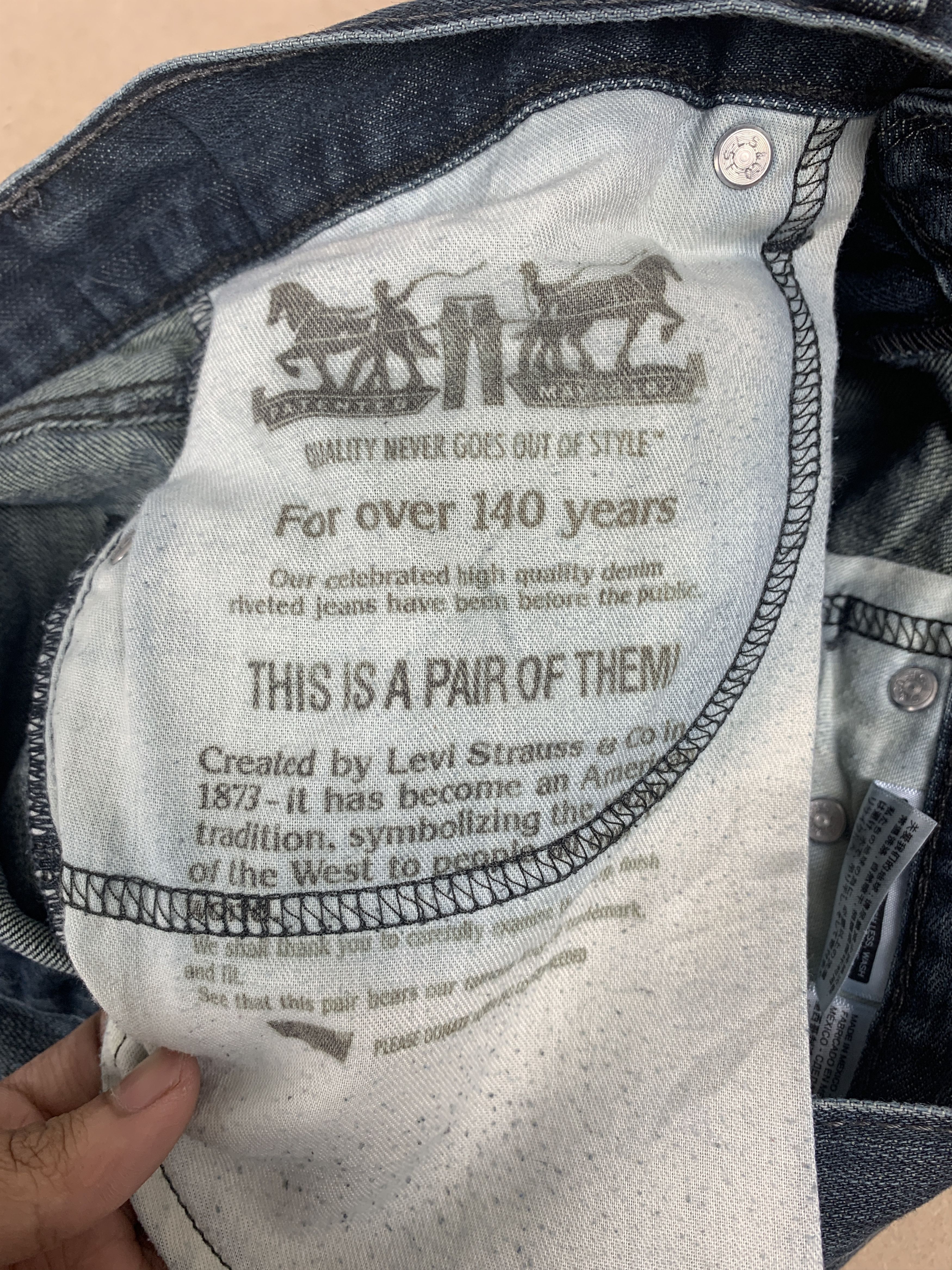 Levi's Vintage LEVIS 527 Distressed Flared Bootcut Jeans P0051 Size US 32 / EU 48 - 13 Thumbnail