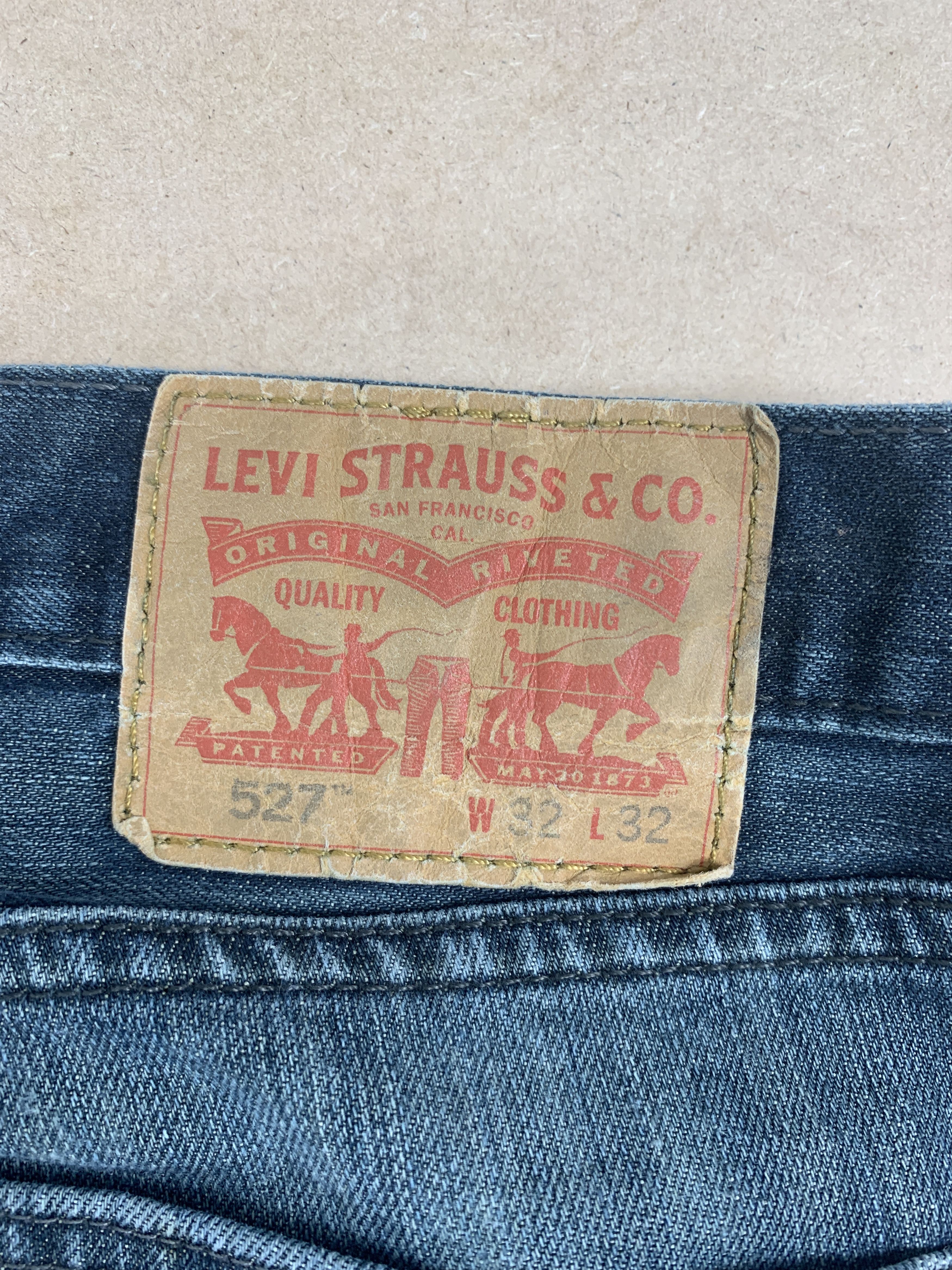 Levi's Vintage LEVIS 527 Distressed Flared Bootcut Jeans P0051 Size US 32 / EU 48 - 11 Thumbnail
