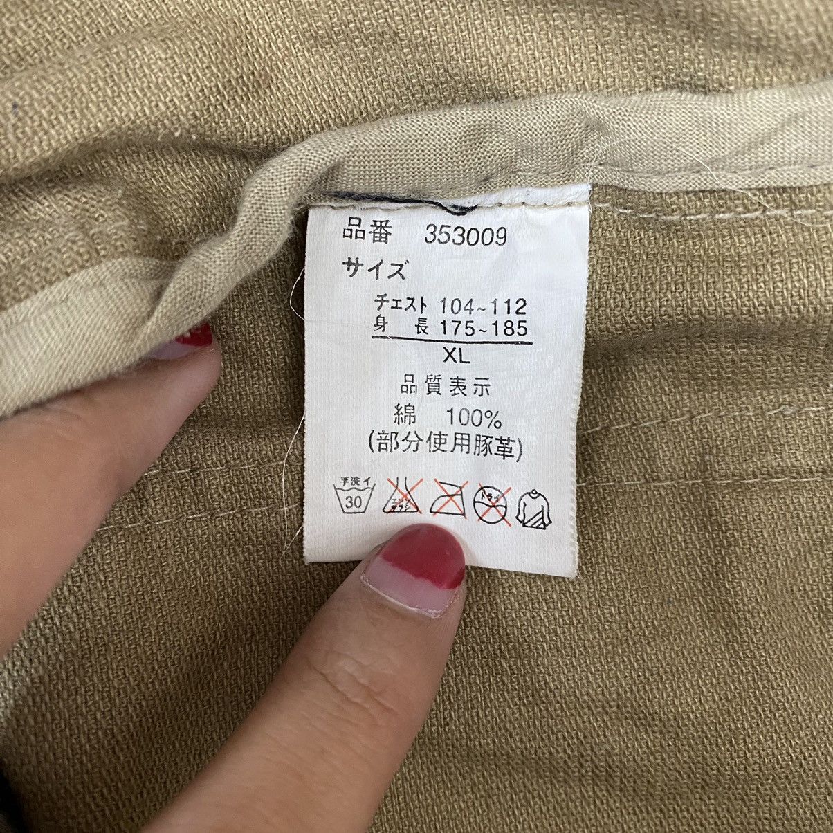 Vintage MASSIVE SQUAD Japanese Brand Multi Pocket Brown Parka Jacket Size US XL / EU 56 / 4 - 5 Thumbnail