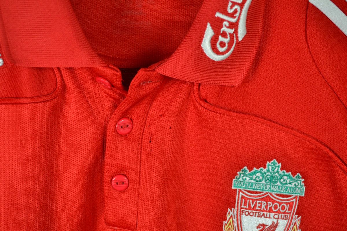 Adidas × Vintage Vintage Liverpool Polo Football soccer Shirt 2008 adidas Size US L / EU 52-54 / 3 - 5 Thumbnail