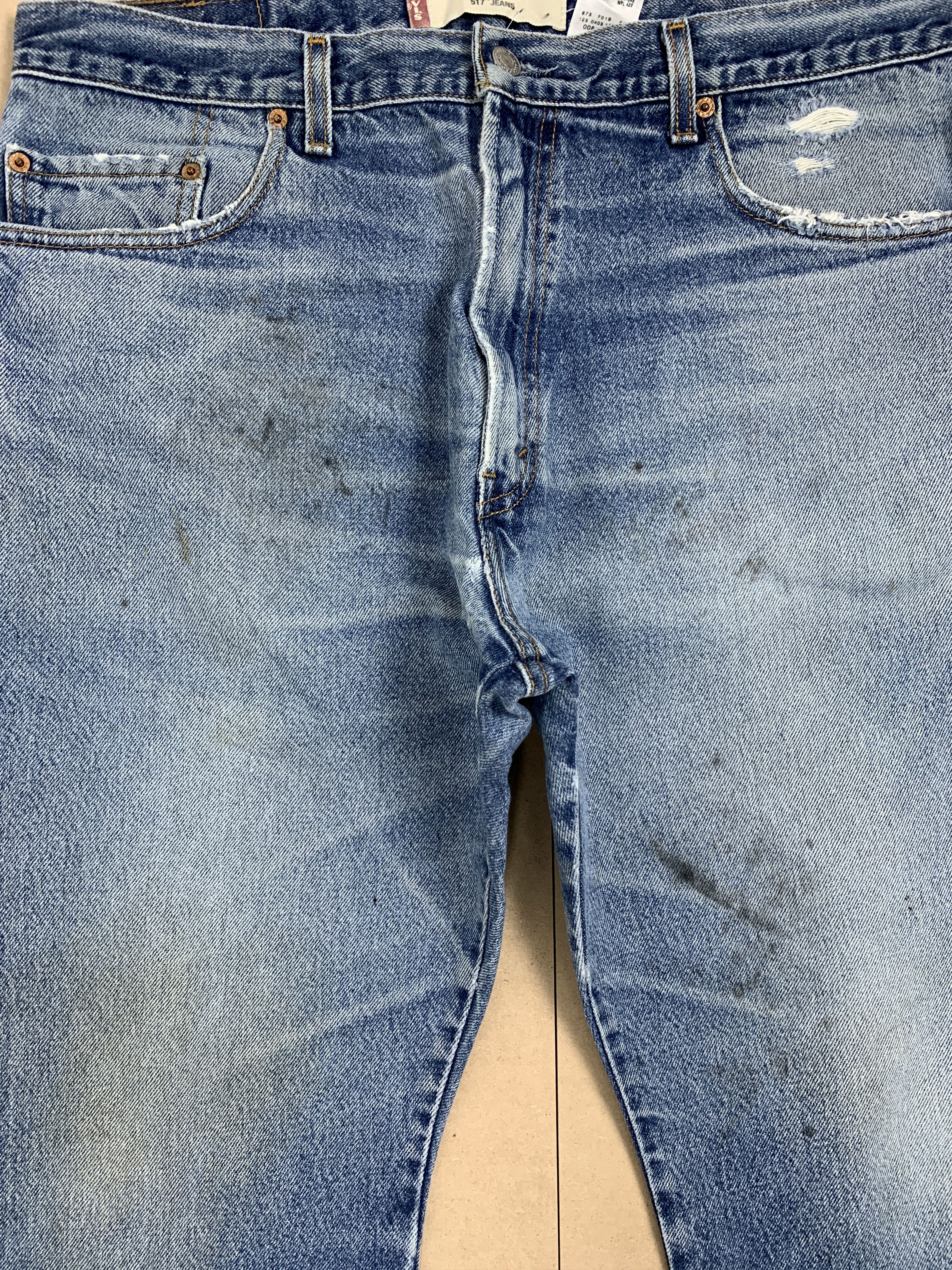 Levi's Vintage LEVI'S 517 Flared BootCut Faded Mid Wash Jeans P0200 Size US 36 / EU 52 - 5 Thumbnail