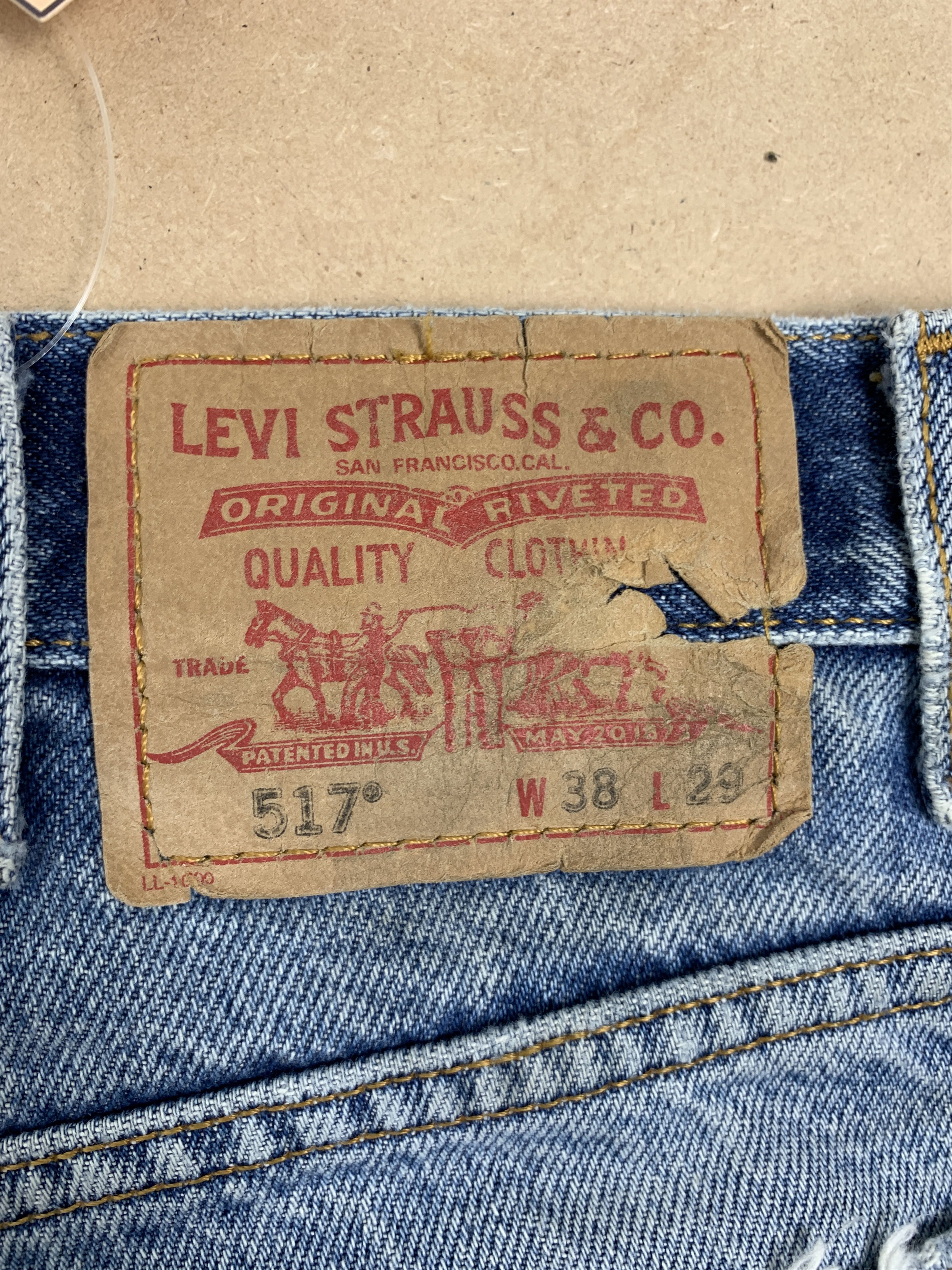 Levi's Vintage LEVI'S 517 Flared BootCut Faded Mid Wash Jeans P0200 Size US 36 / EU 52 - 11 Thumbnail