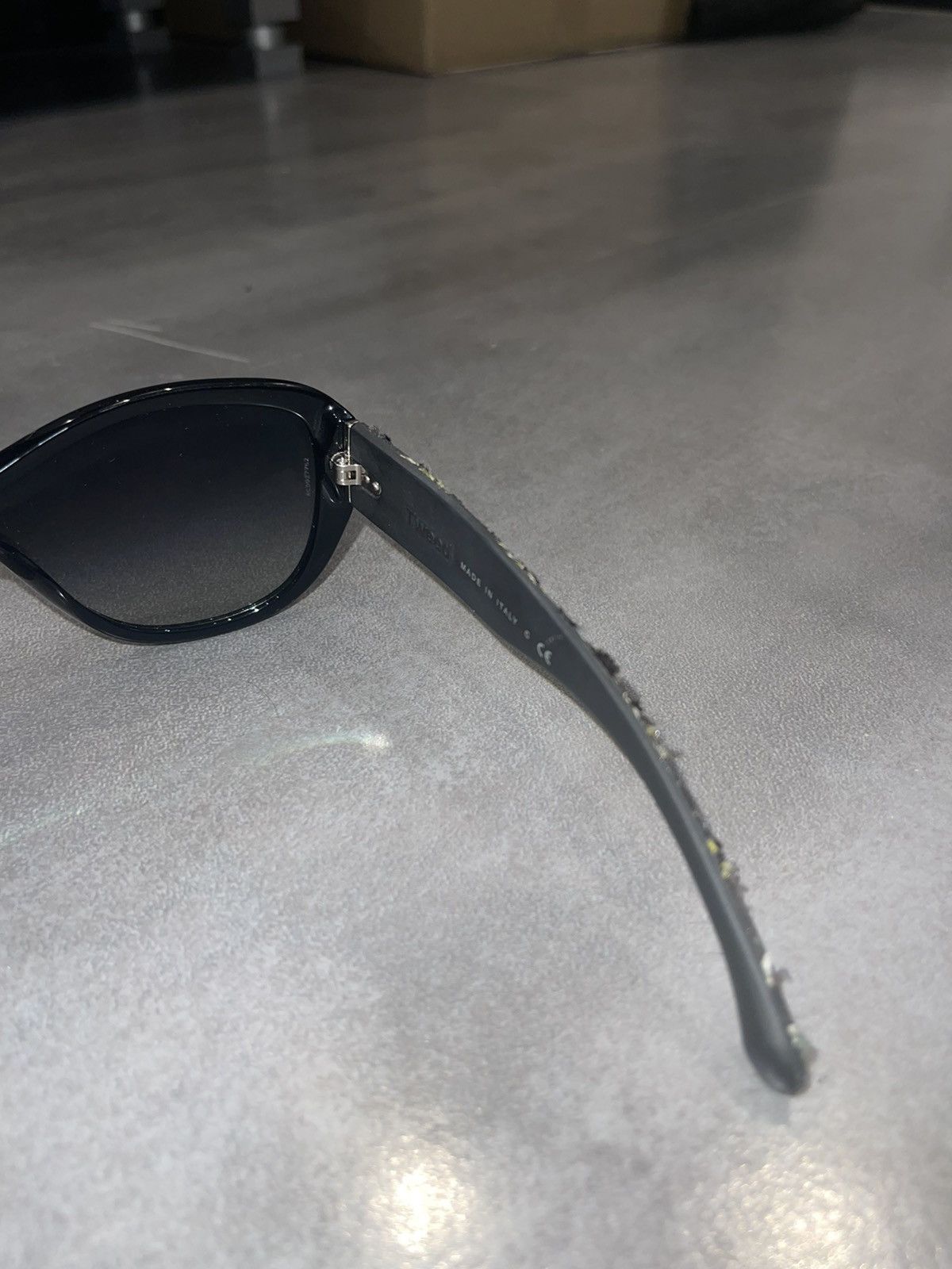 Chanel Chanel 5242 C.1404/3C Black Tweed Sunglasses Size ONE SIZE - 10 Thumbnail