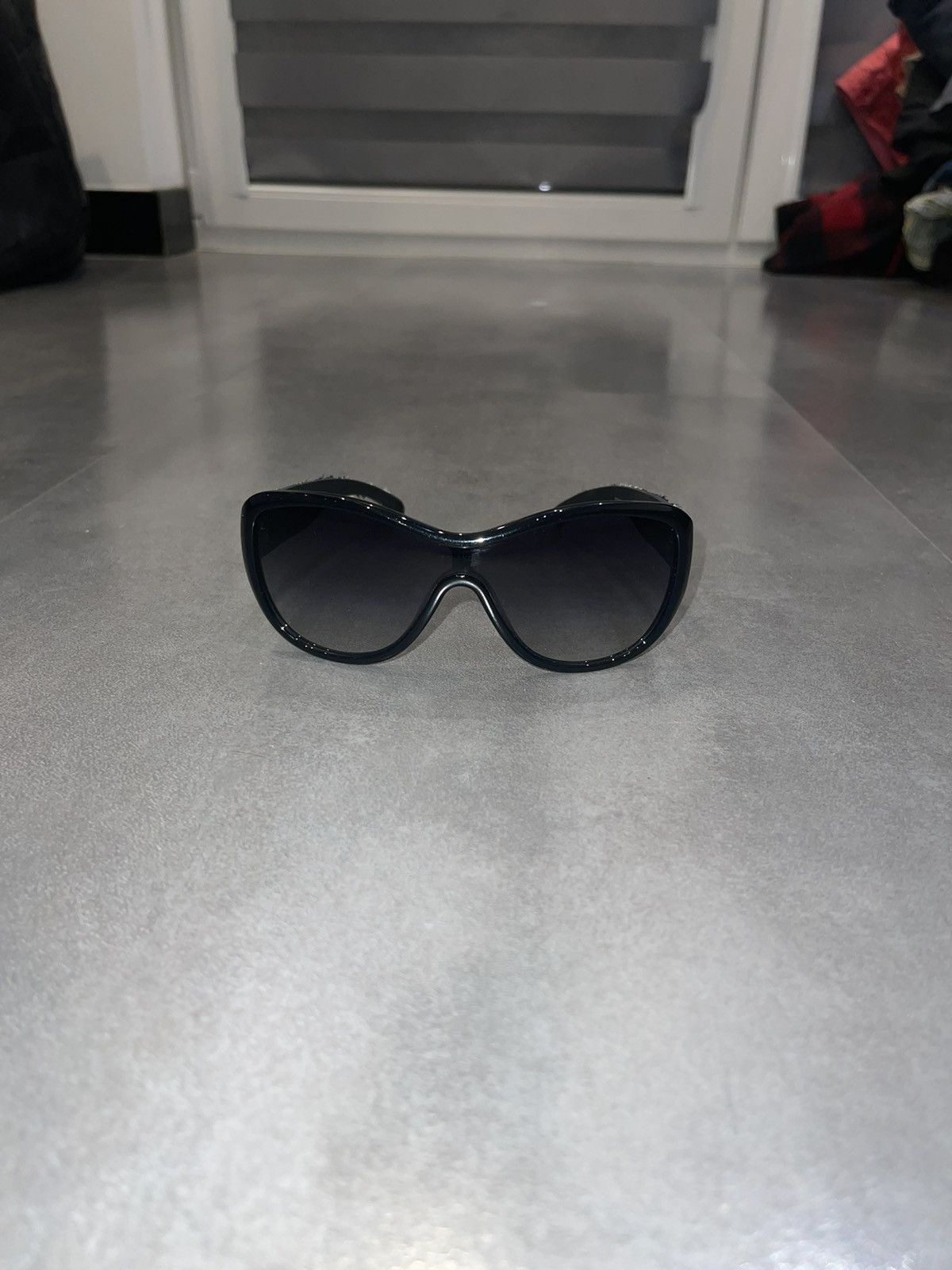 Chanel Chanel 5242 C.1404/3C Black Tweed Sunglasses Size ONE SIZE - 2 Thumbnail
