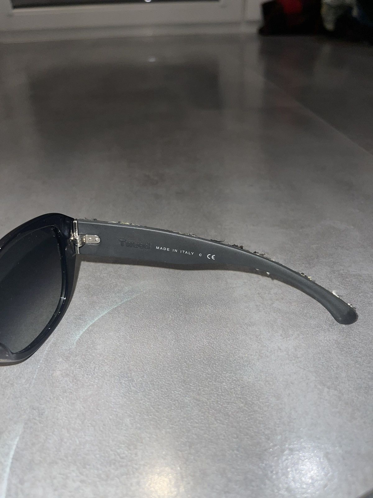 Chanel Chanel 5242 C.1404/3C Black Tweed Sunglasses Size ONE SIZE - 11 Thumbnail