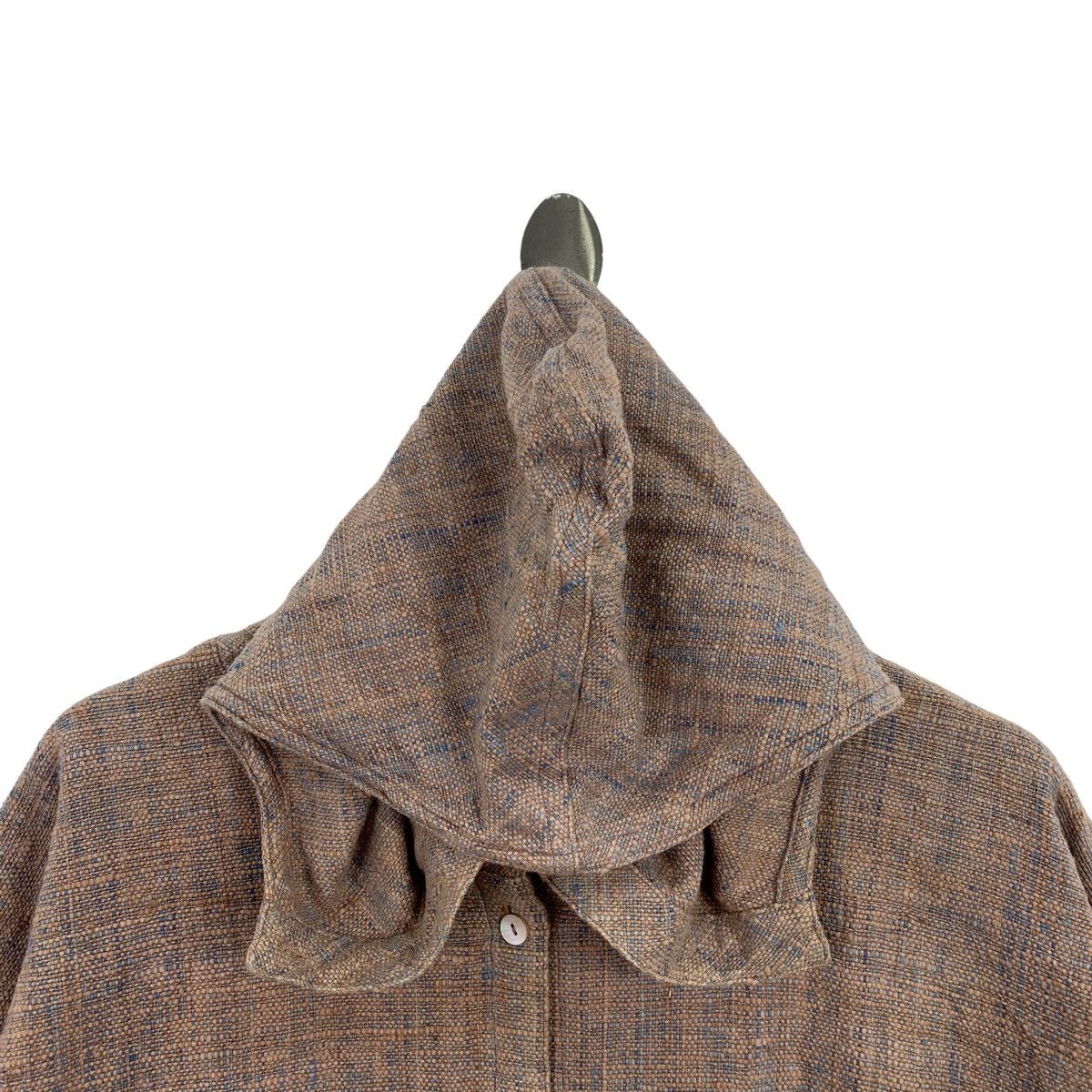 Vintage HAND MADE By USAATO Like Kapital Button Up Hooded Jacket Size US L / EU 52-54 / 3 - 2 Thumbnail