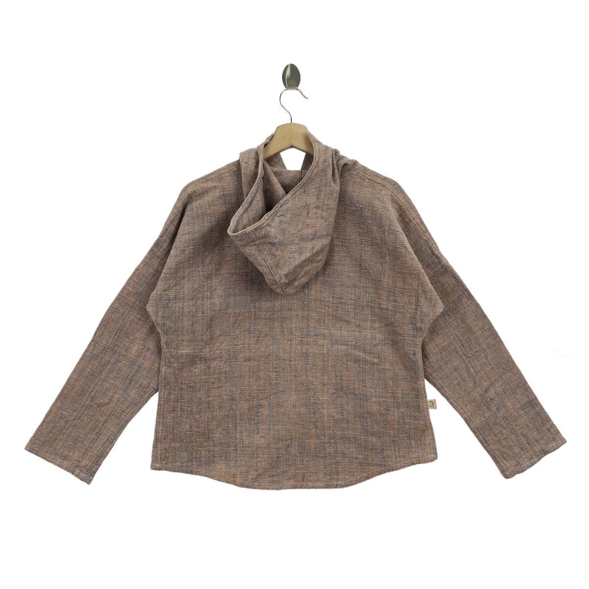 Vintage HAND MADE By USAATO Like Kapital Button Up Hooded Jacket Size US L / EU 52-54 / 3 - 5 Thumbnail