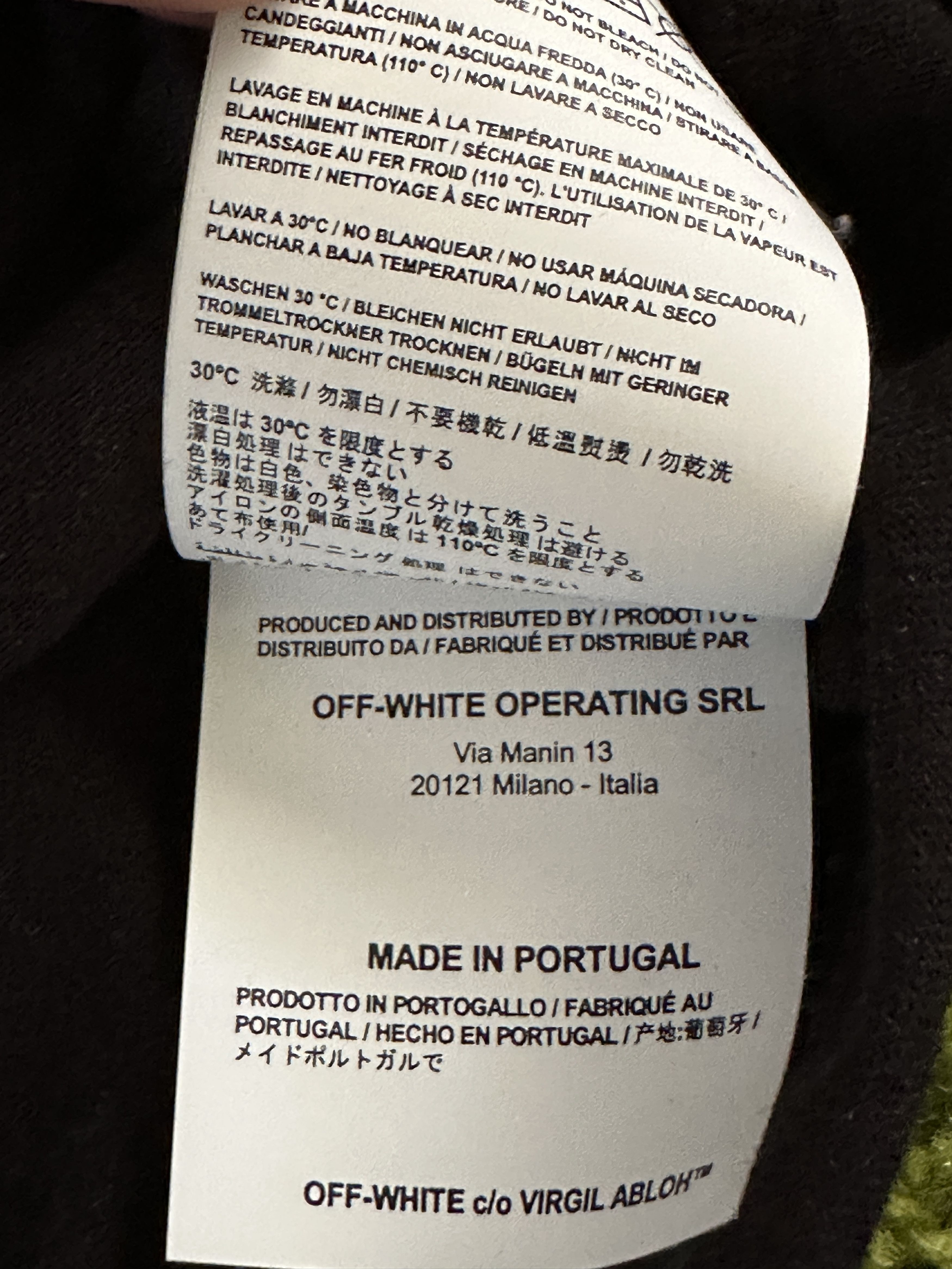 Off-White c/o Virgil Abloh Seeing Things Graphic T-Shirt