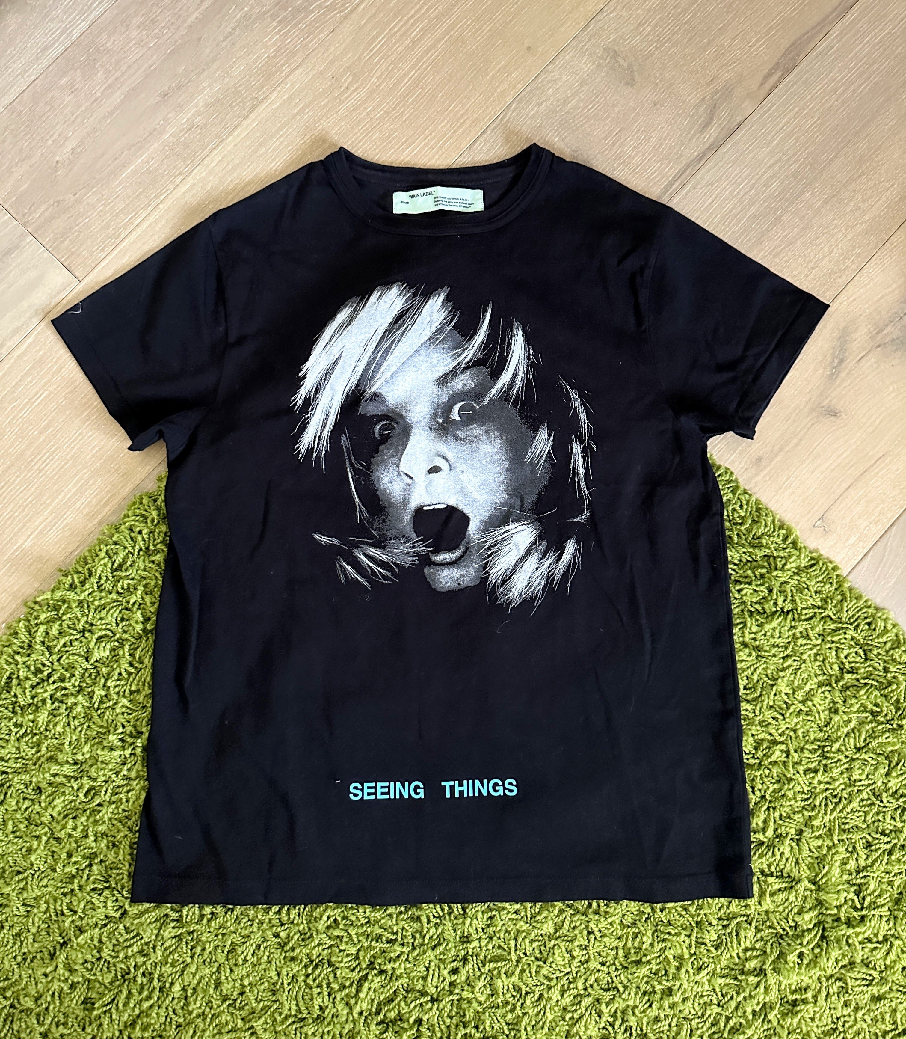 off-white screaming girl Tシャツ Off-White c/o Virgil Abloh Seeing