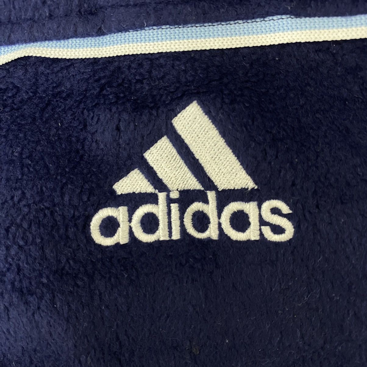 Adidas × Vintage ADIDAS EQUIPMENT Sports Embroidered Center Logo Half Zipper Size US XL / EU 56 / 4 - 3 Thumbnail