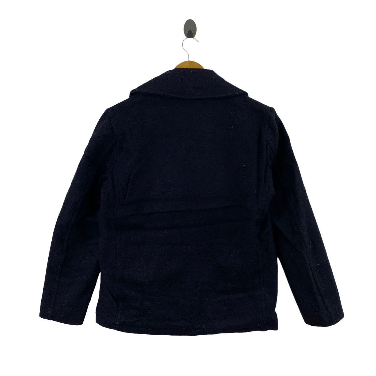 Japanese Brand BEAMS x FIDELITY USA Japanese Brand Wool Black Coat Jacket Size US M / EU 48-50 / 2 - 7 Thumbnail