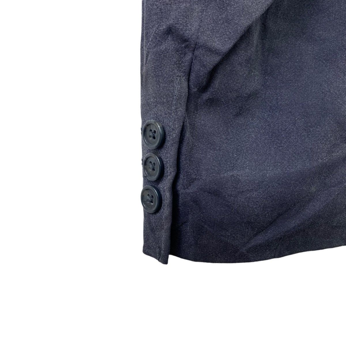 Gianni Valentino Vintage GIANNI VALENTINO ITALY Plain Blazer Coat Size US L / EU 52-54 / 3 - 3 Thumbnail