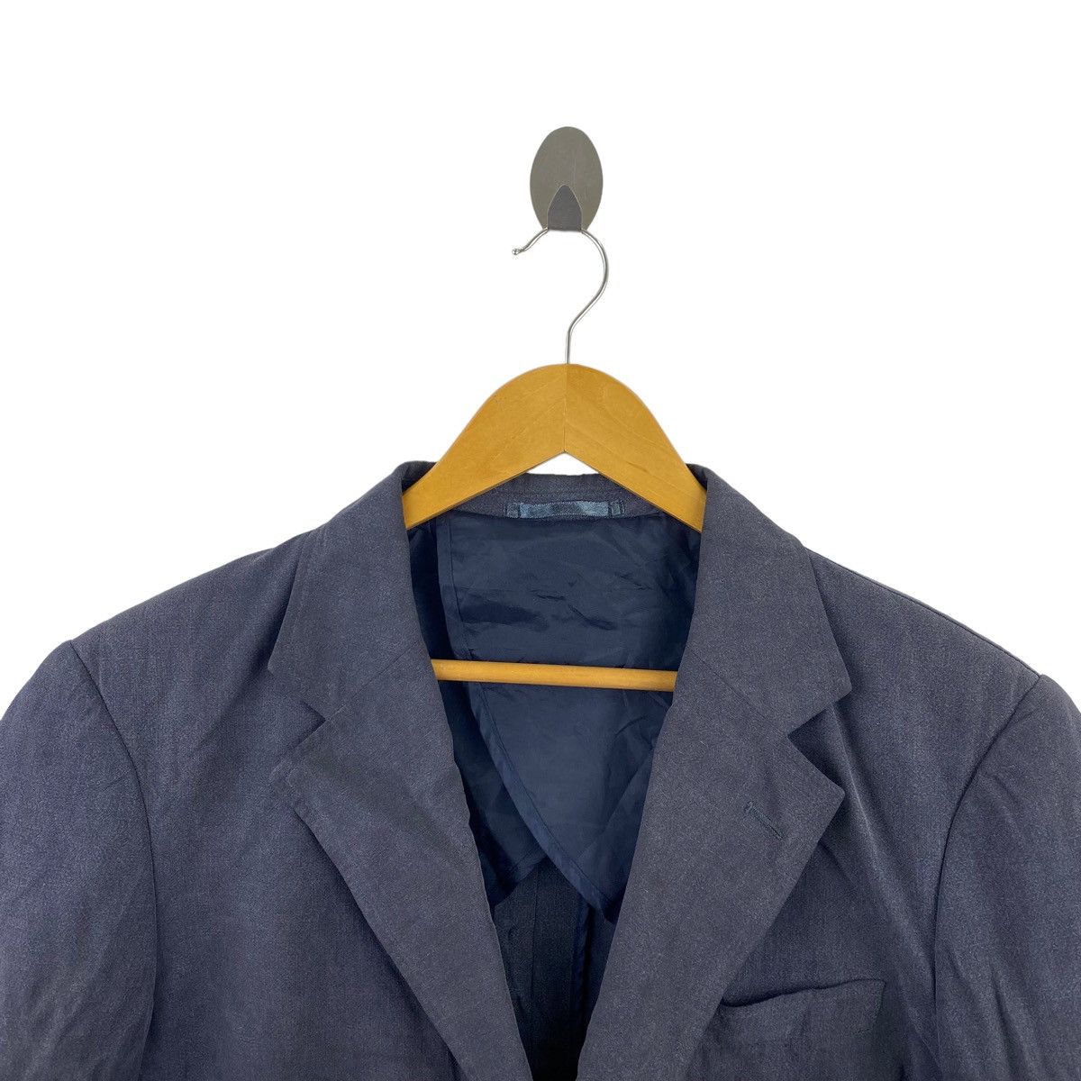 Gianni Valentino Vintage GIANNI VALENTINO ITALY Plain Blazer Coat Size US L / EU 52-54 / 3 - 2 Thumbnail