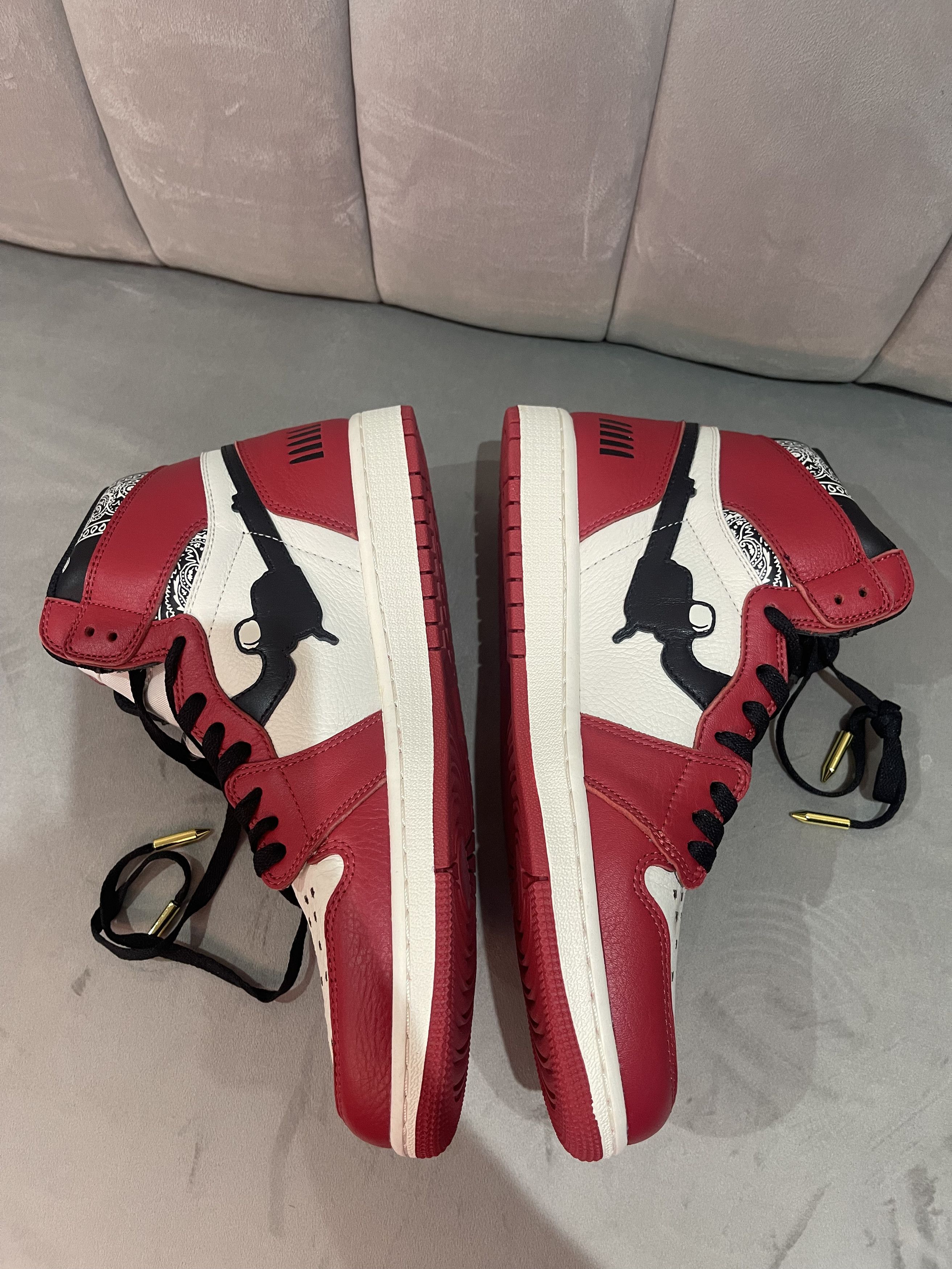 Fugazi FUGAZI One In The Chamber Red White Chicago SIZE 11 - NEW Size US 11 / EU 44 - 3 Thumbnail