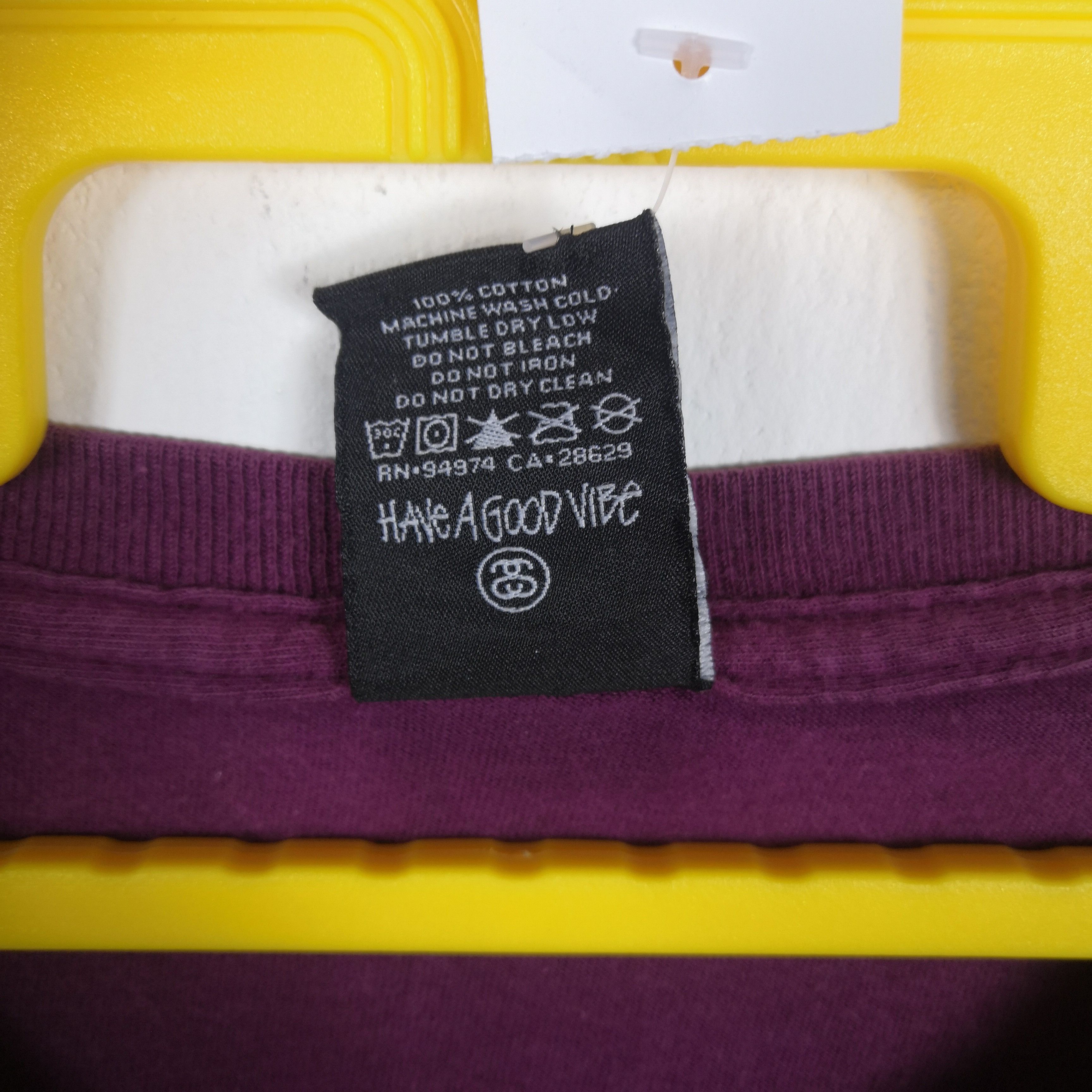 Stussy Vintage 90s Stussy Tshirt Double SS Stussy Crewneck Tees Size US XL / EU 56 / 4 - 8 Thumbnail