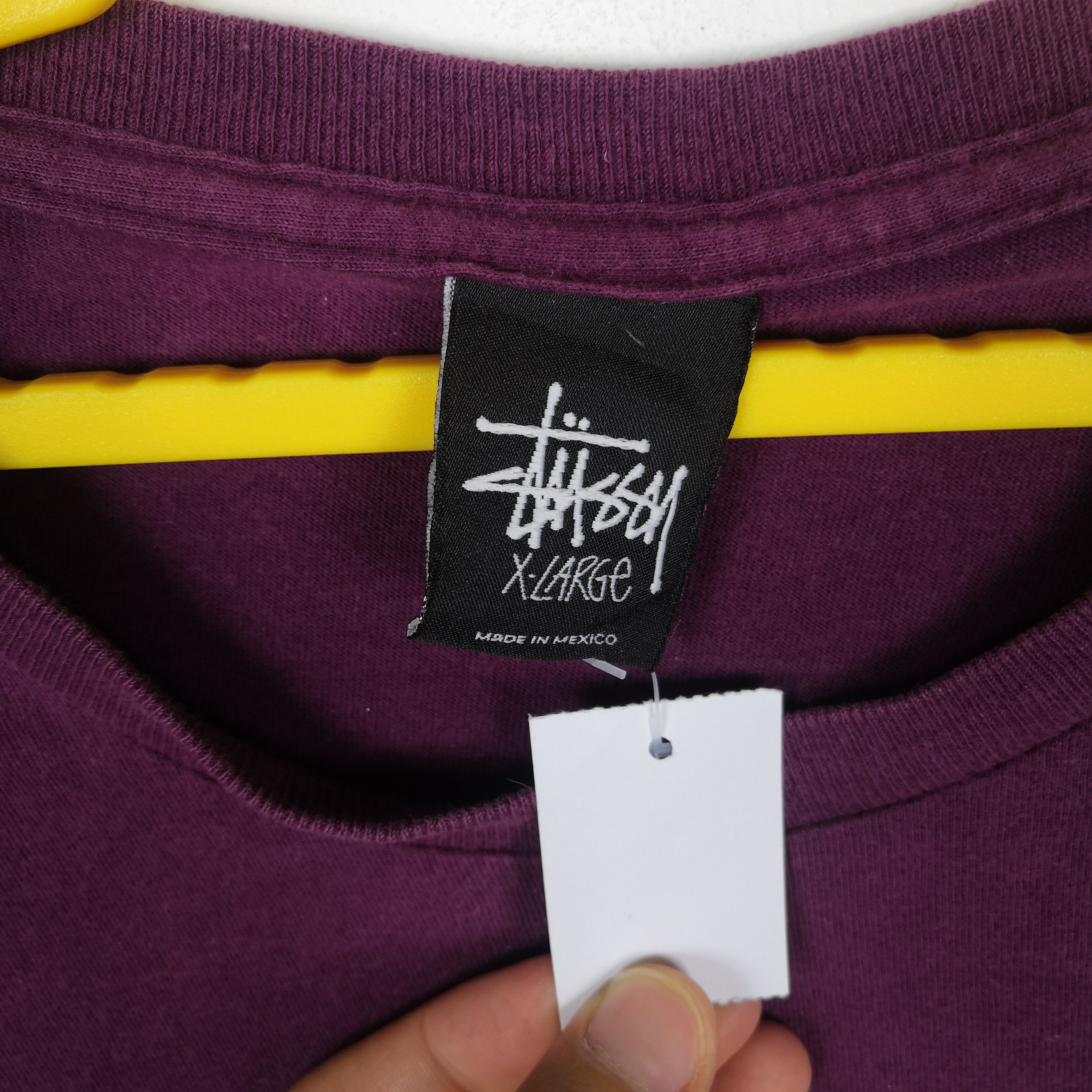 Stussy Vintage 90s Stussy Tshirt Double SS Stussy Crewneck Tees Size US XL / EU 56 / 4 - 7 Thumbnail