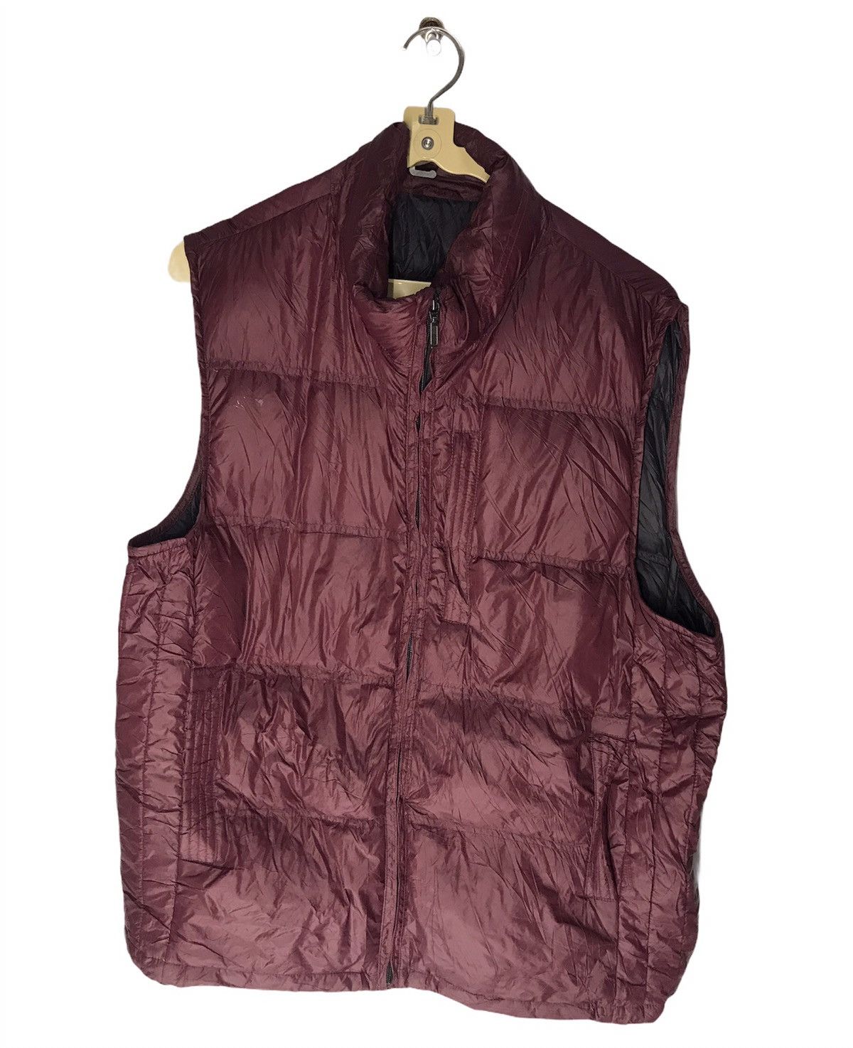 Japanese Brand Sleeveless down puffer zipper by Vulgaris Size US M / EU 48-50 / 2 - 1 Thumbnail