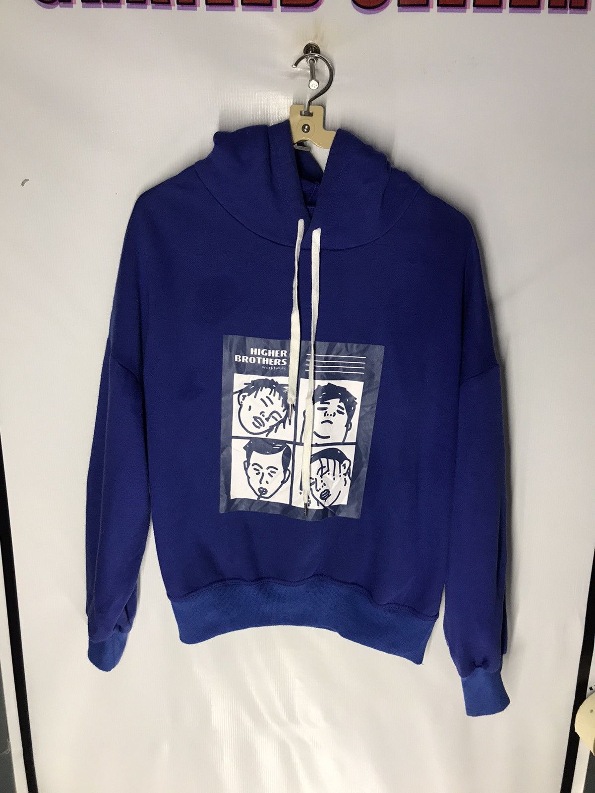 Japanese Brand Higher brother worldwide hoodie pullover Size US M / EU 48-50 / 2 - 4 Thumbnail