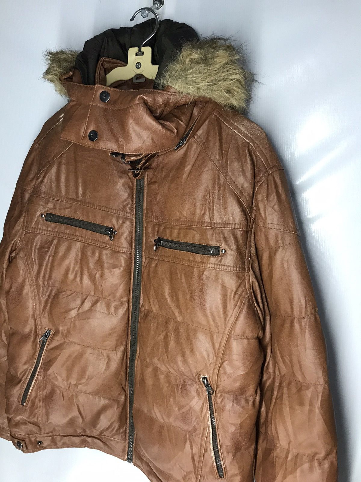 Japanese Brand Splendid satisfaction puffer jacket with hoodie Size US L / EU 52-54 / 3 - 8 Thumbnail