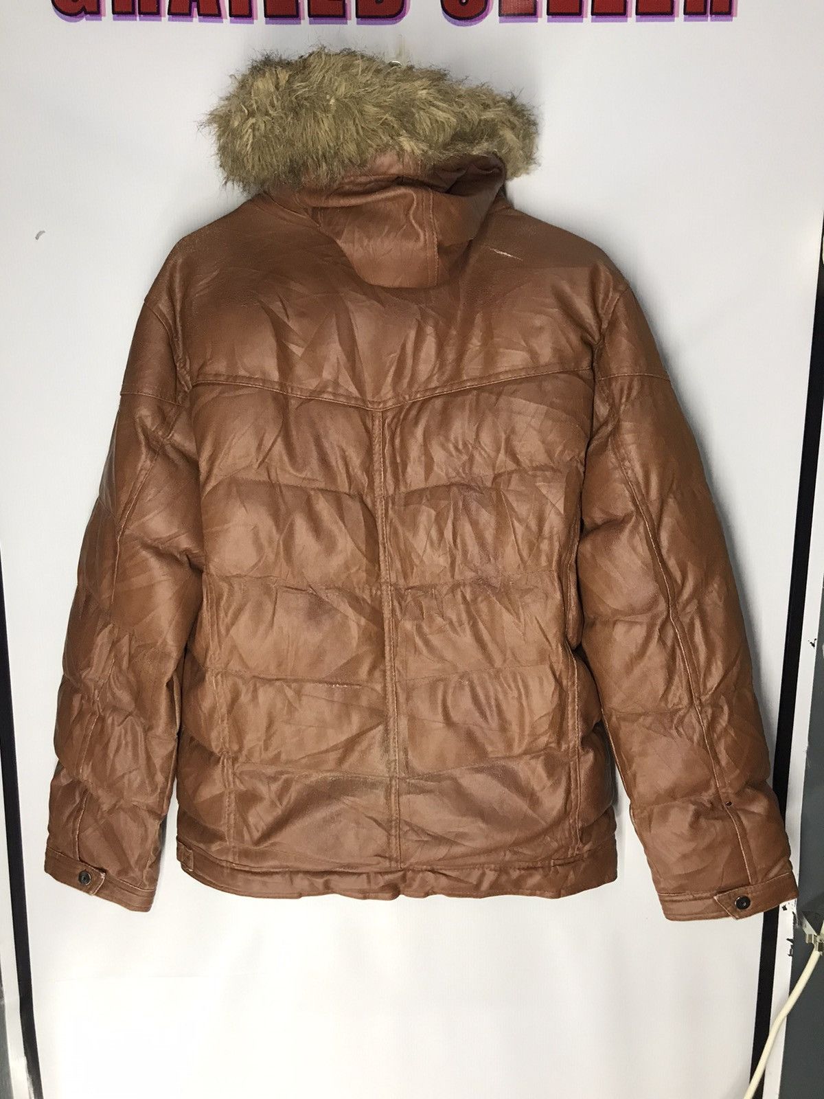 Japanese Brand Splendid satisfaction puffer jacket with hoodie Size US L / EU 52-54 / 3 - 11 Thumbnail