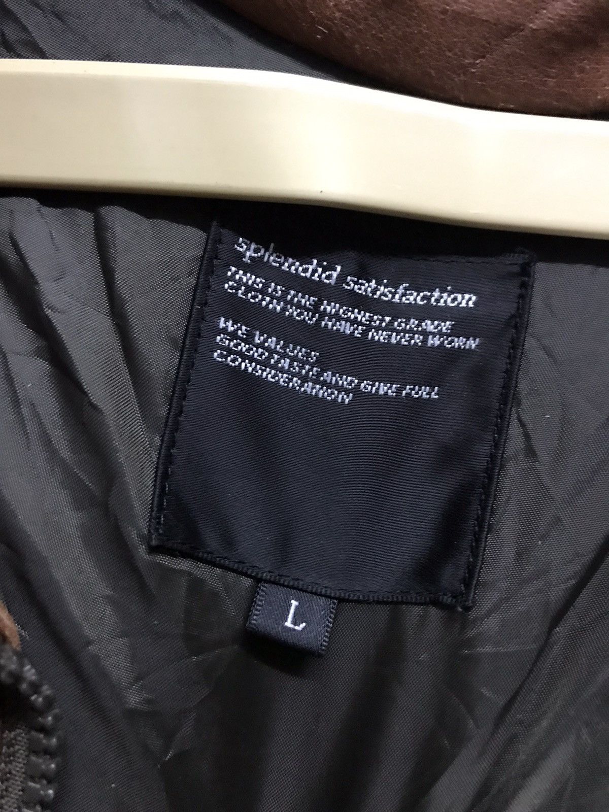 Japanese Brand Splendid satisfaction puffer jacket with hoodie Size US L / EU 52-54 / 3 - 4 Thumbnail