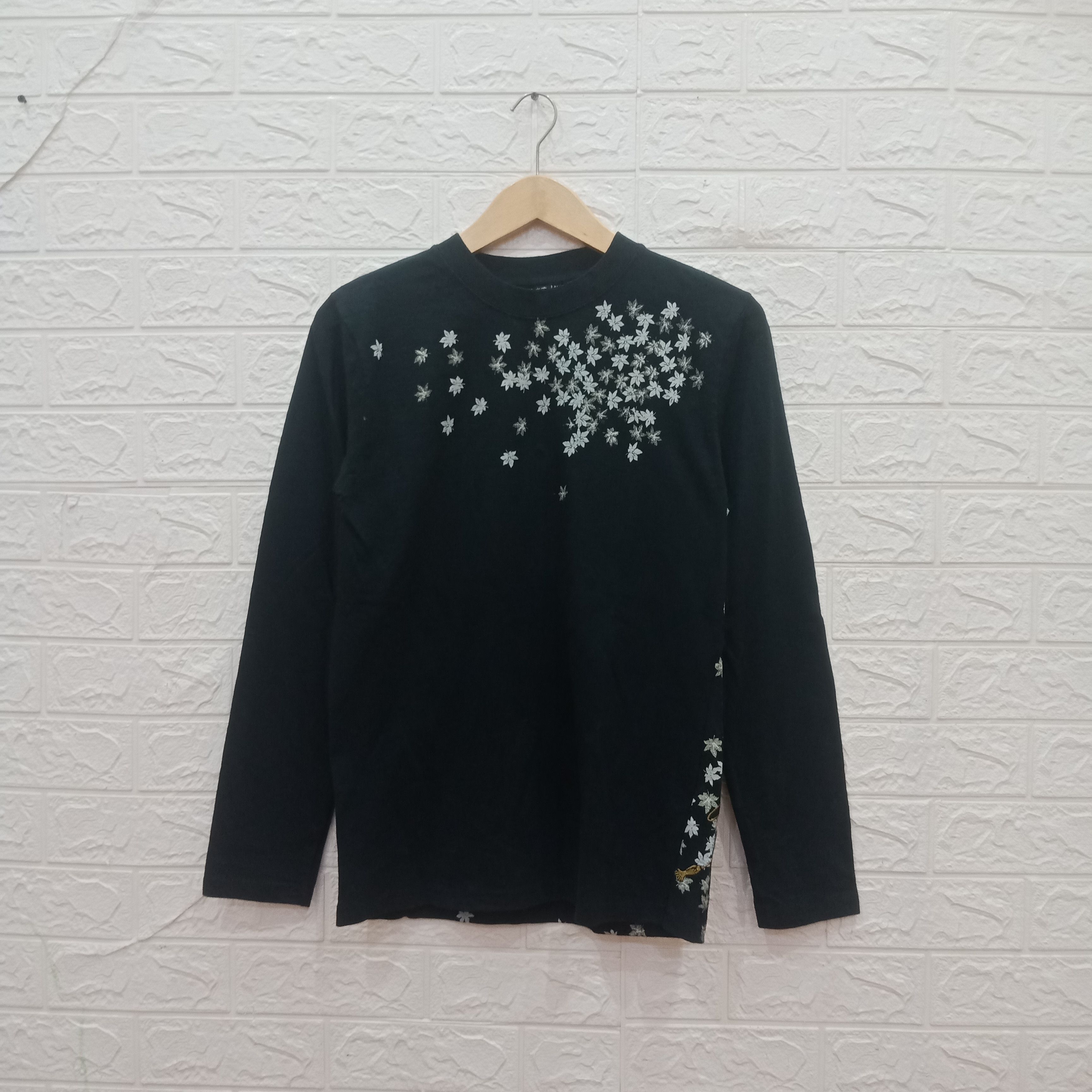 Japanese Brand × Vintage Sukajan japanese tradition Embroidery devil mask longsleeve Size US S / EU 44-46 / 1 - 4 Thumbnail