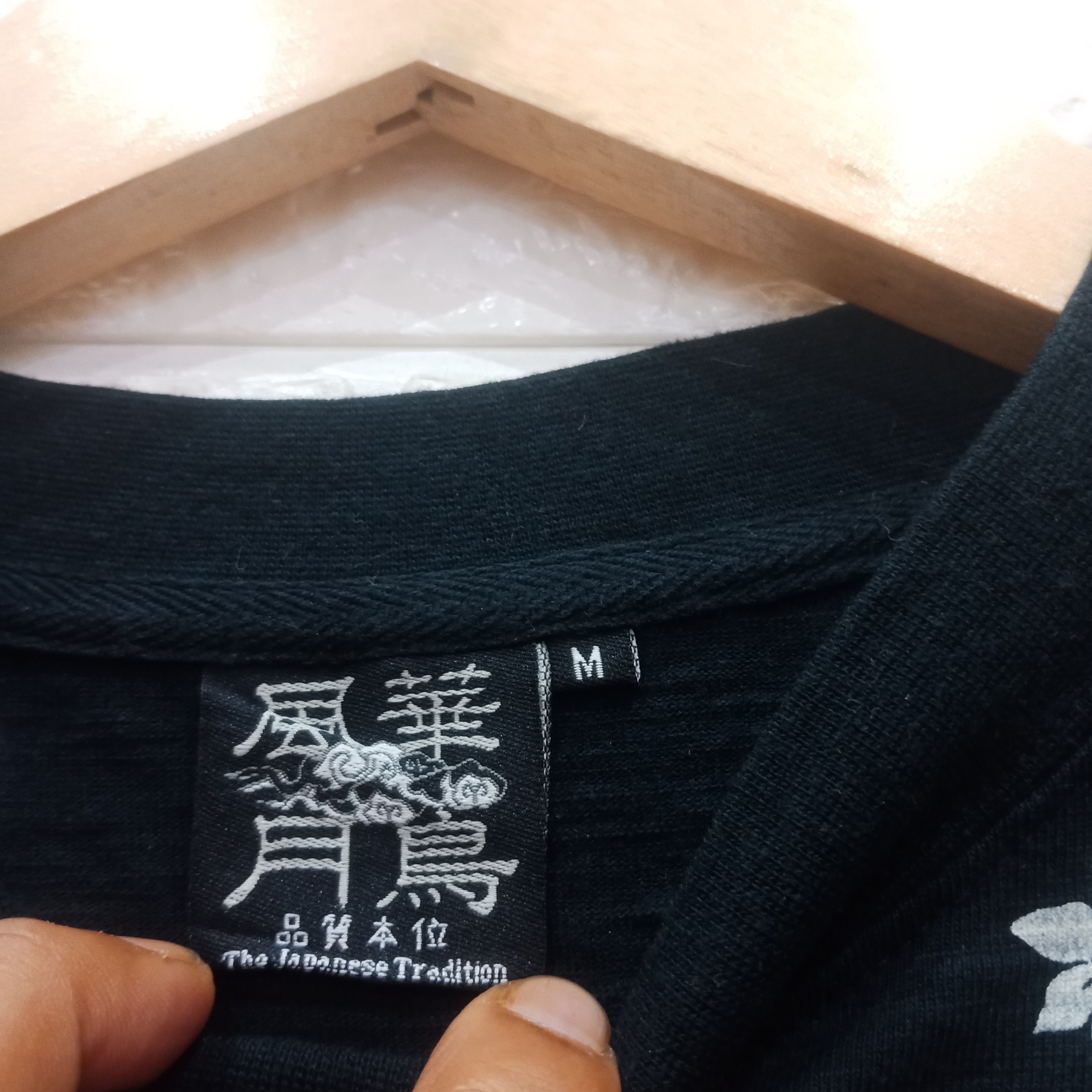 Japanese Brand × Vintage Sukajan japanese tradition Embroidery devil mask longsleeve Size US S / EU 44-46 / 1 - 6 Thumbnail