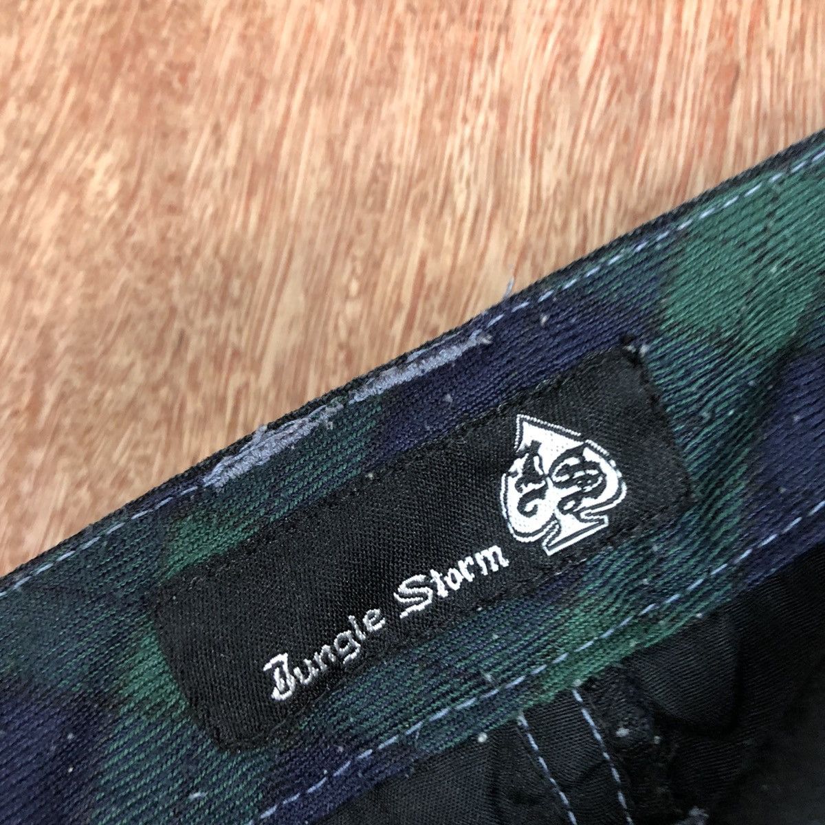 Hypebeast Jungle storm Black Double Waist Jeans Pants #c742DL Size US 30 / EU 46 - 9 Thumbnail