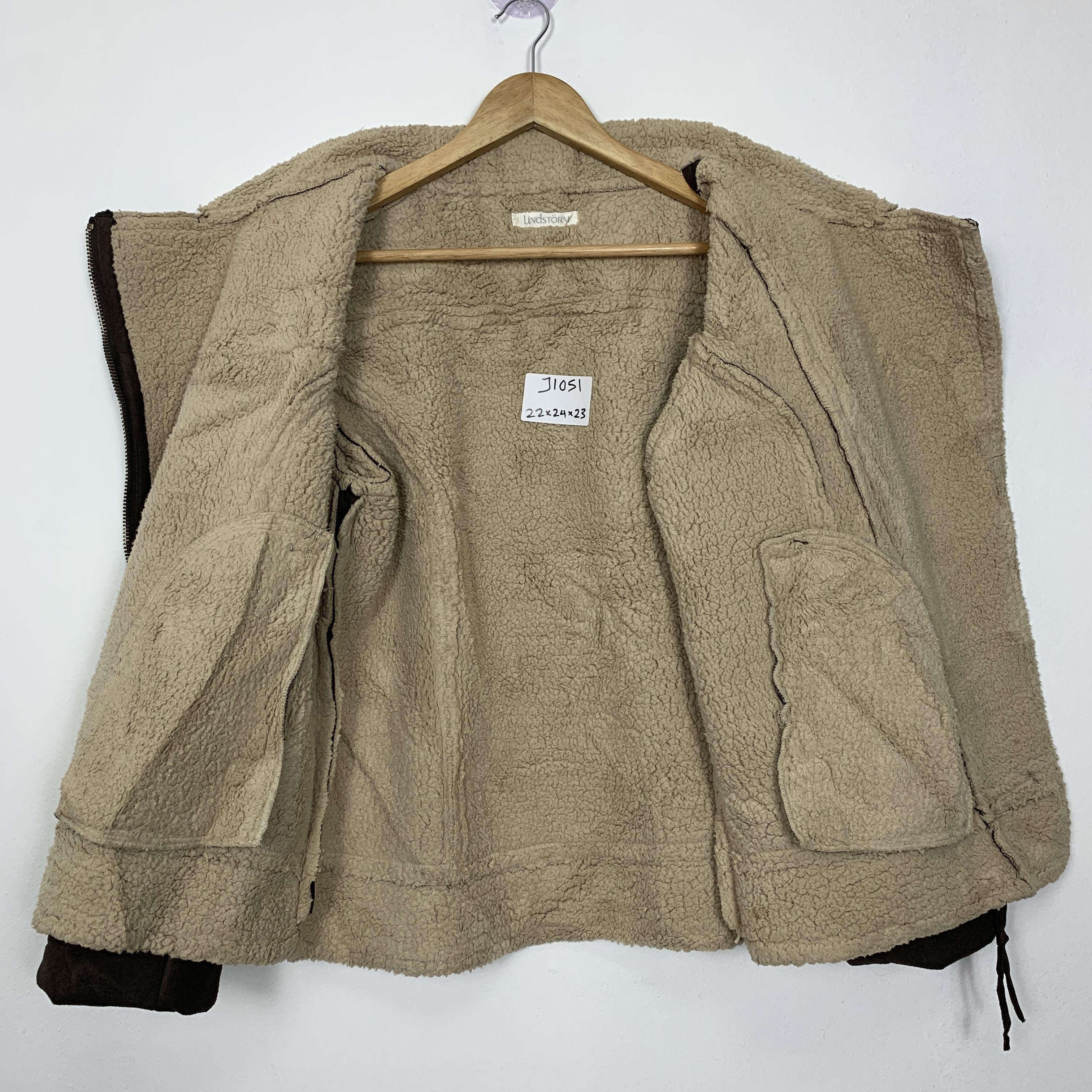 Japanese Brand Vintage JAPANESE BRAND Suede Jackets Sherpa Lining J1051 Size US M / EU 48-50 / 2 - 7 Thumbnail