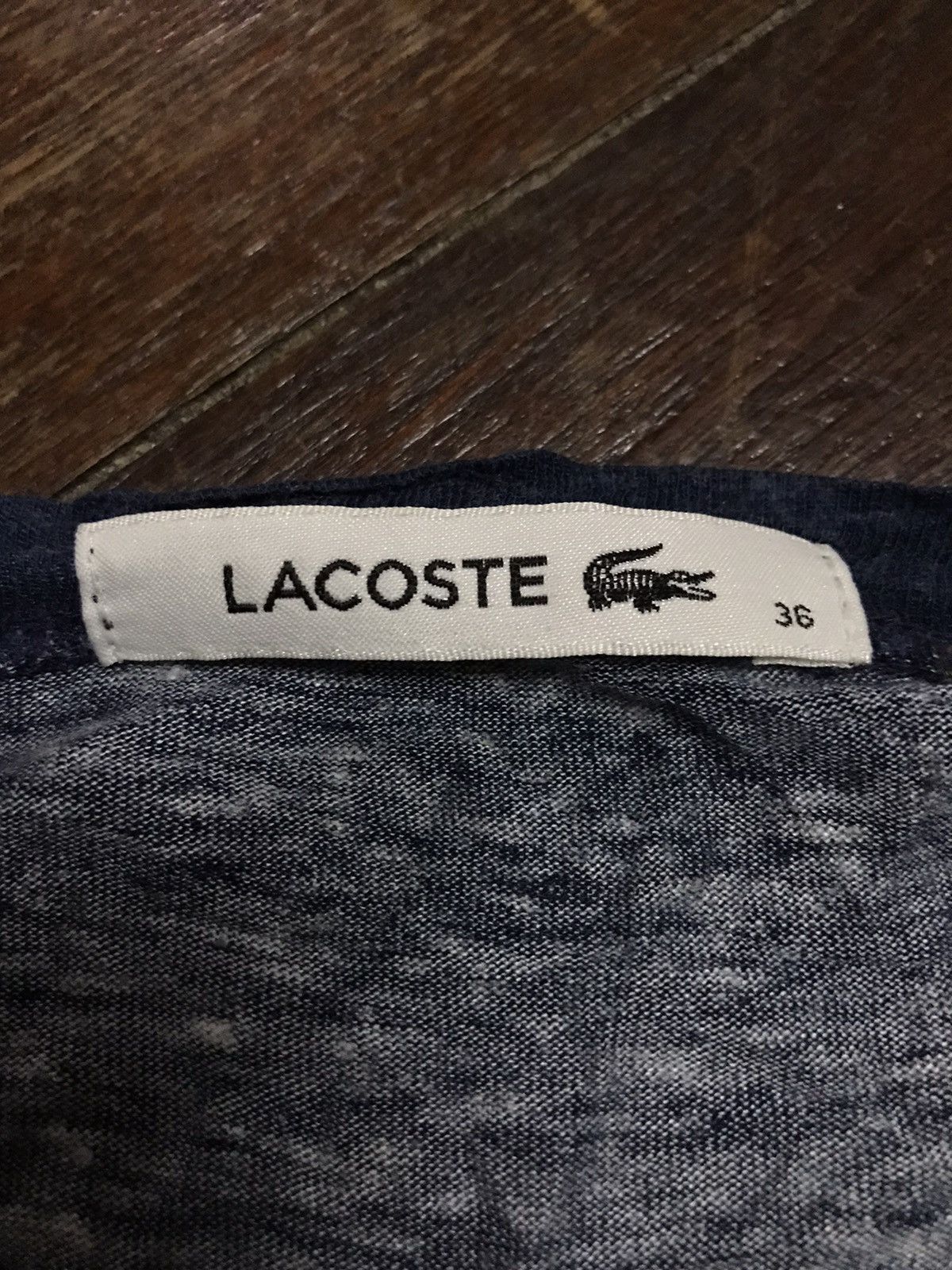 Designer × Lacoste Lacoste Tshirt multicolor by france designer for woman Size US M / EU 48-50 / 2 - 4 Thumbnail