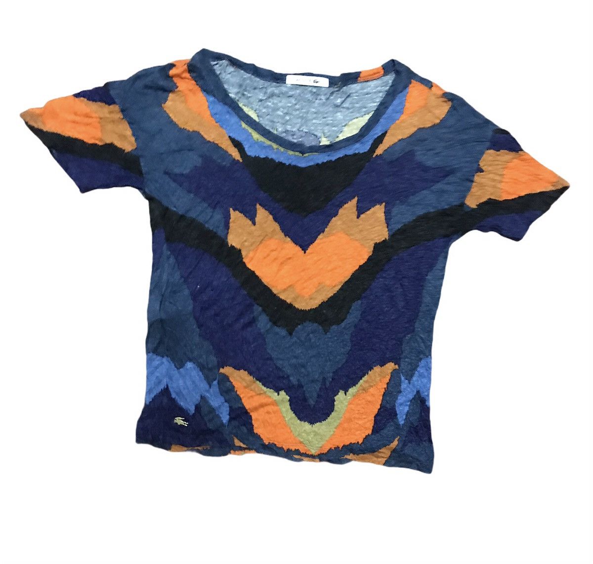 Designer × Lacoste Lacoste Tshirt multicolor by france designer for woman Size US M / EU 48-50 / 2 - 1 Thumbnail