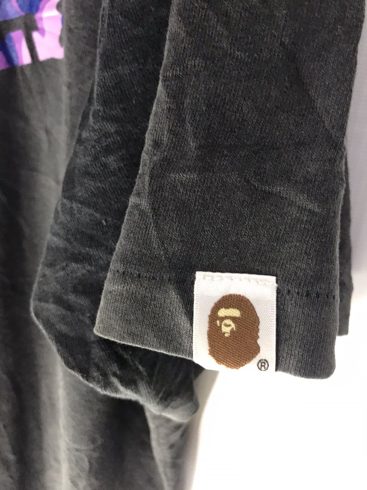 Bape Vintage a bathing ape flame spell camo distressed tshirt Size US L / EU 52-54 / 3 - 6 Thumbnail