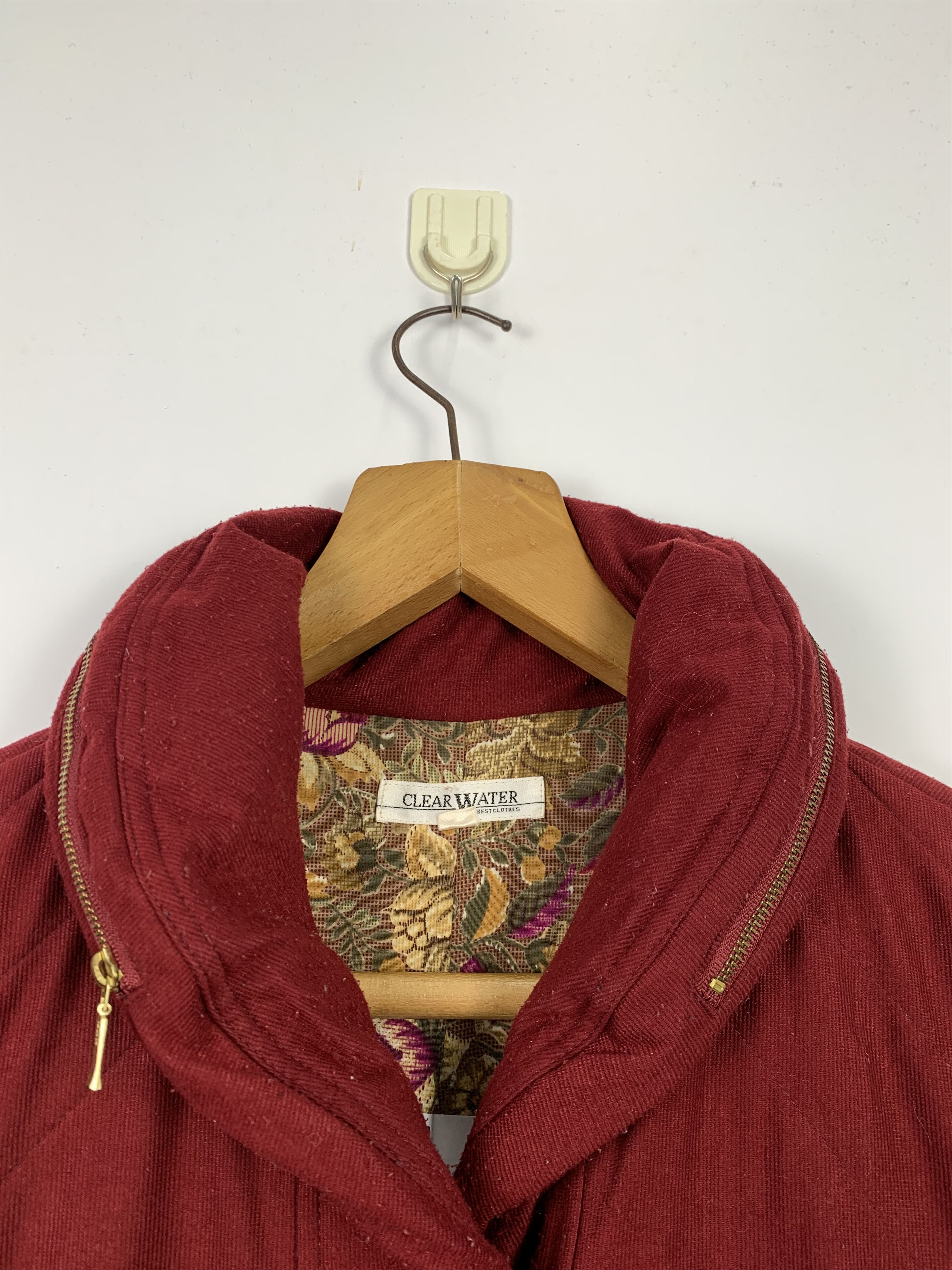 Clearwater Outfitters Vintage CLEARWATER Floral Pattern Lining Parkas J0537 Size US M / EU 48-50 / 2 - 6 Thumbnail