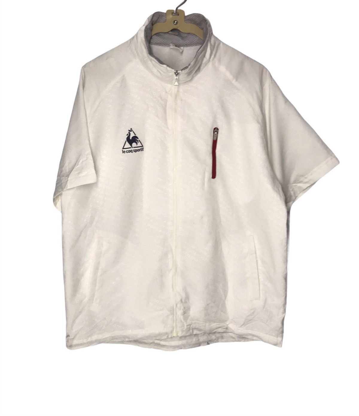 Le Coq Sportif Le coq spotif zipper tshirt Size US L / EU 52-54 / 3 - 1 Thumbnail