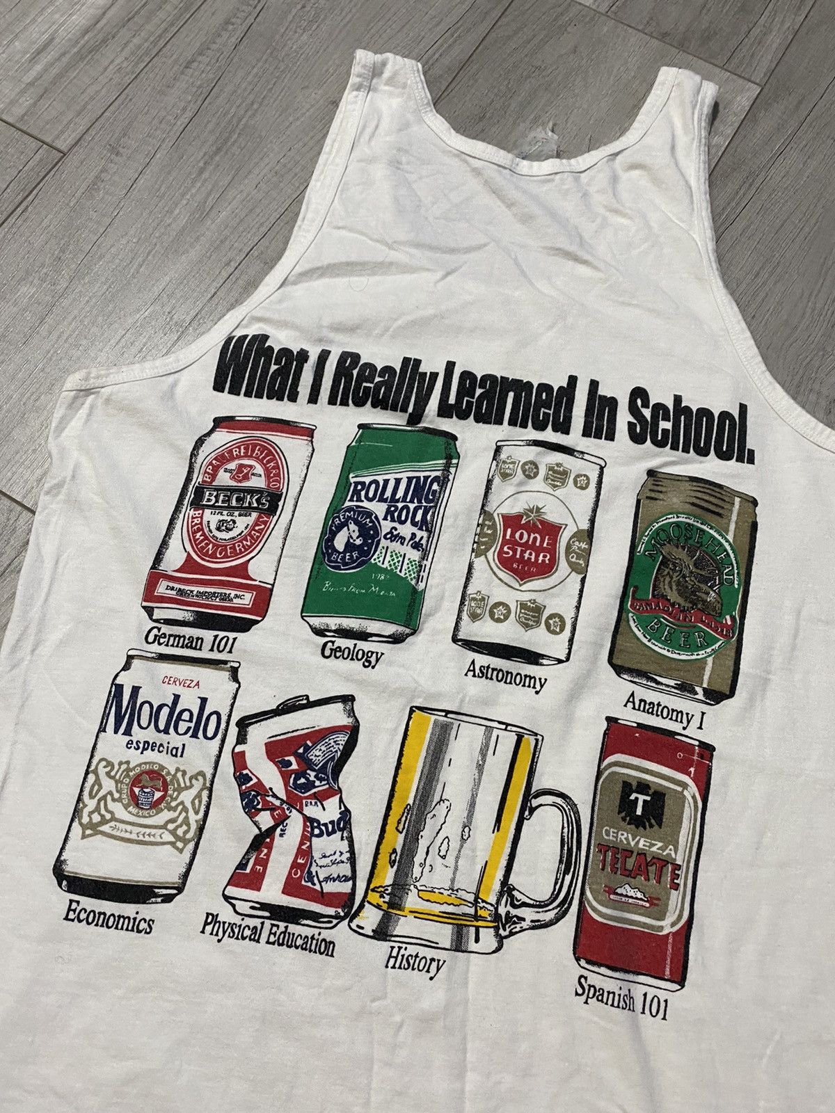 Vintage Vintage what I really learned in school puerto Vallarta Size US L / EU 52-54 / 3 - 3 Thumbnail