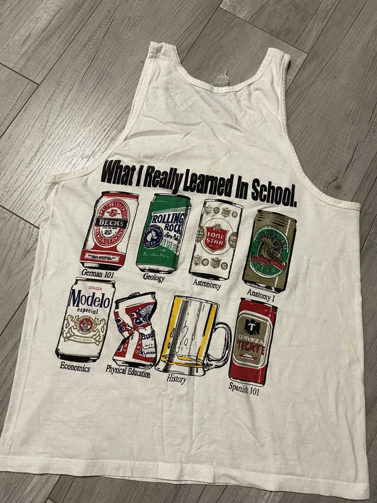 Vintage Vintage what I really learned in school puerto Vallarta Size US L / EU 52-54 / 3 - 1 Thumbnail