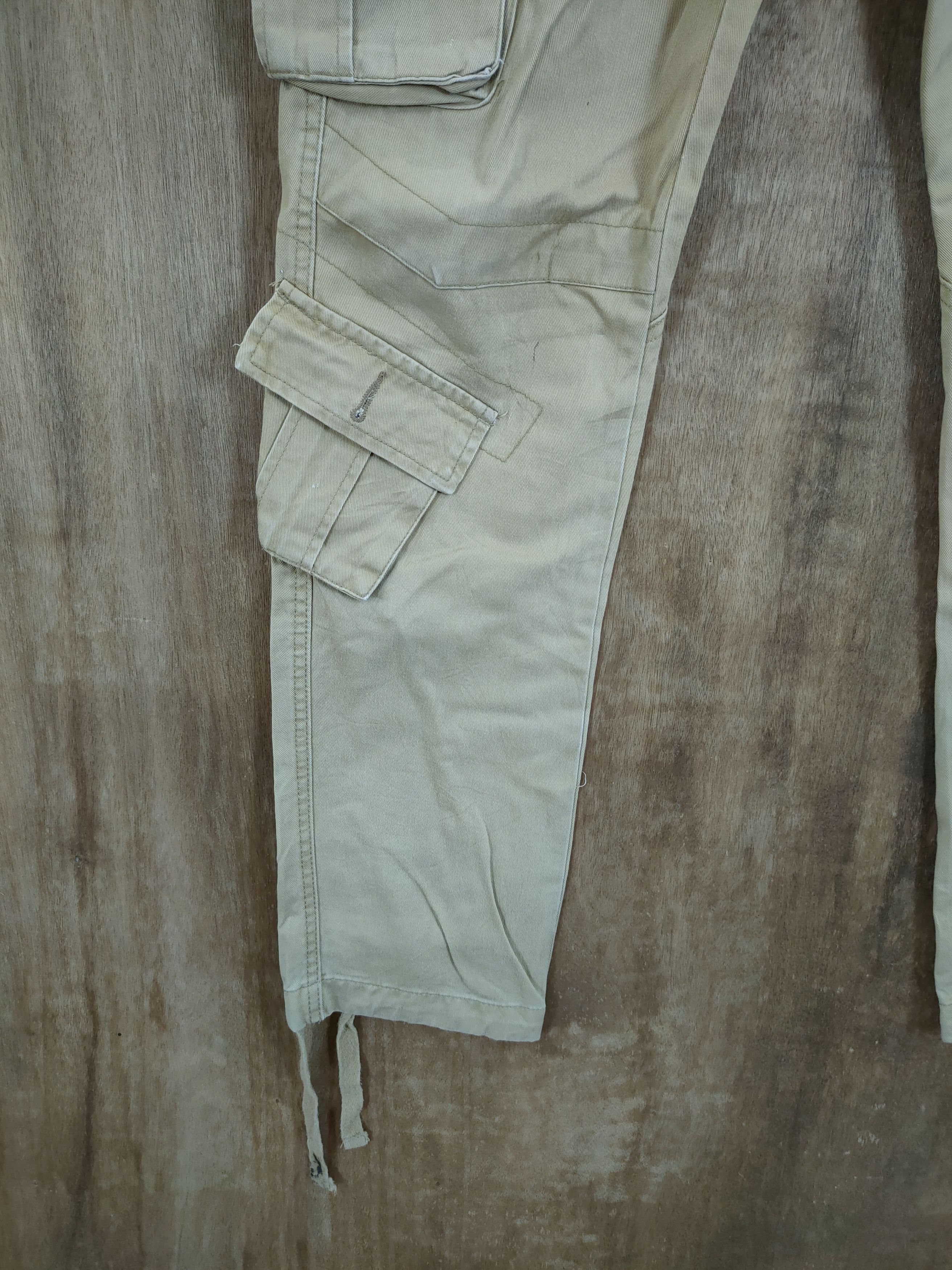 Japanese Brand DL Japan designer multipocket utility cargo pants #46-800 Size US 29 - 2 Thumbnail