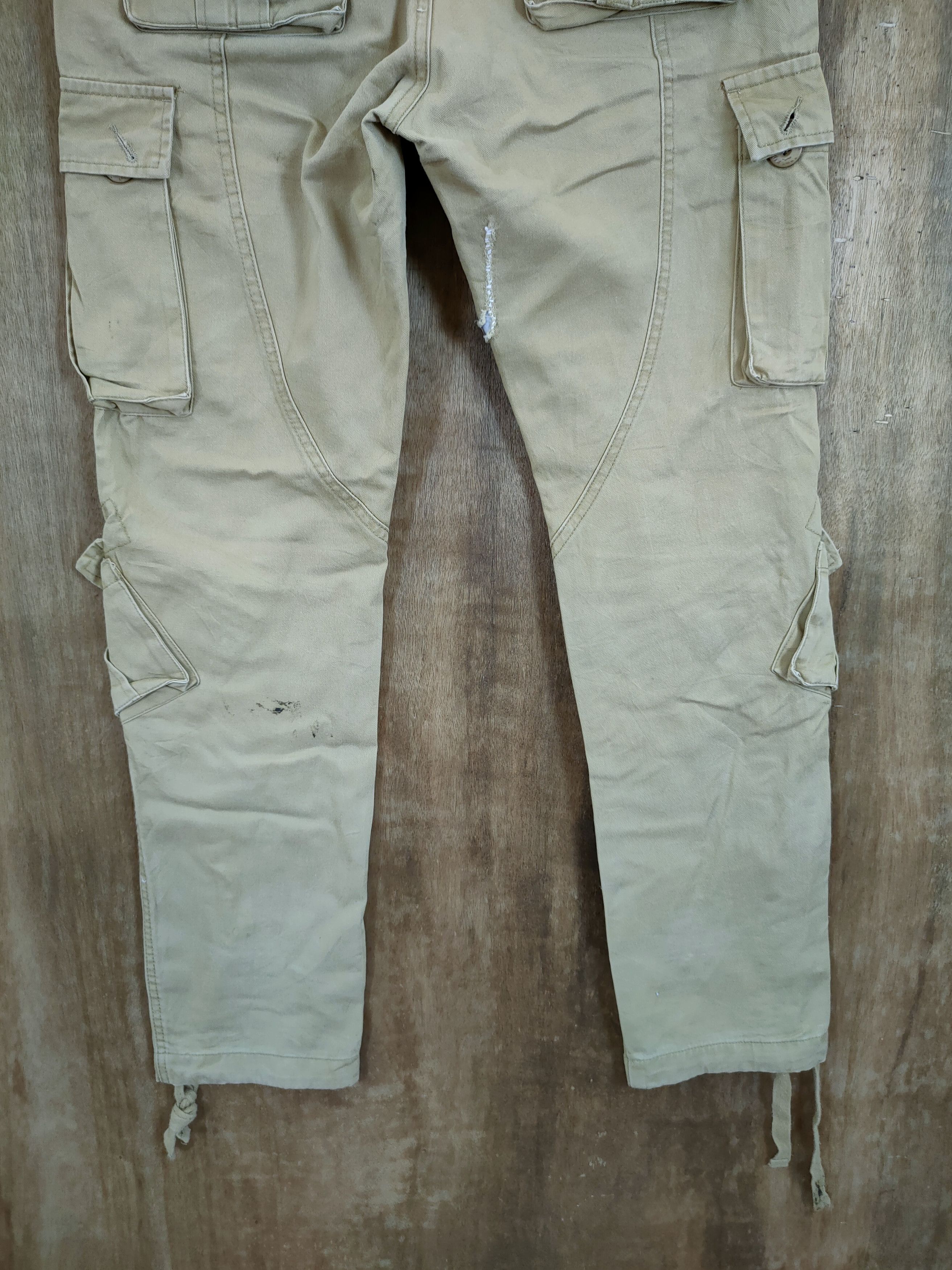 Japanese Brand DL Japan designer multipocket utility cargo pants #46-800 Size US 29 - 8 Thumbnail