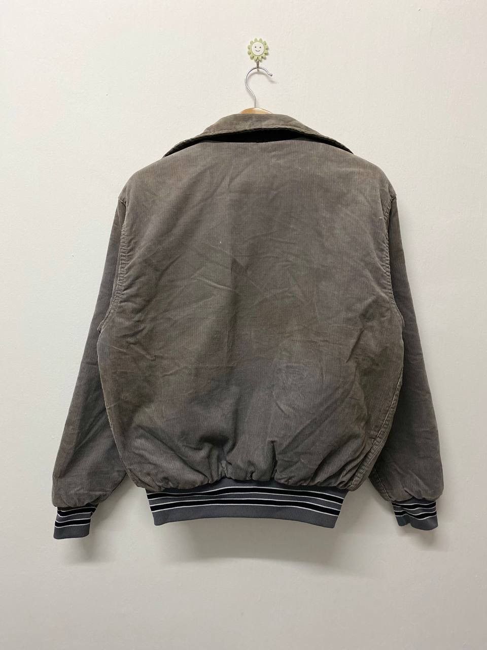 Rennoc Vintage corduroy Varsity Jacket Made In USA Size US M / EU 48-50 / 2 - 2 Thumbnail