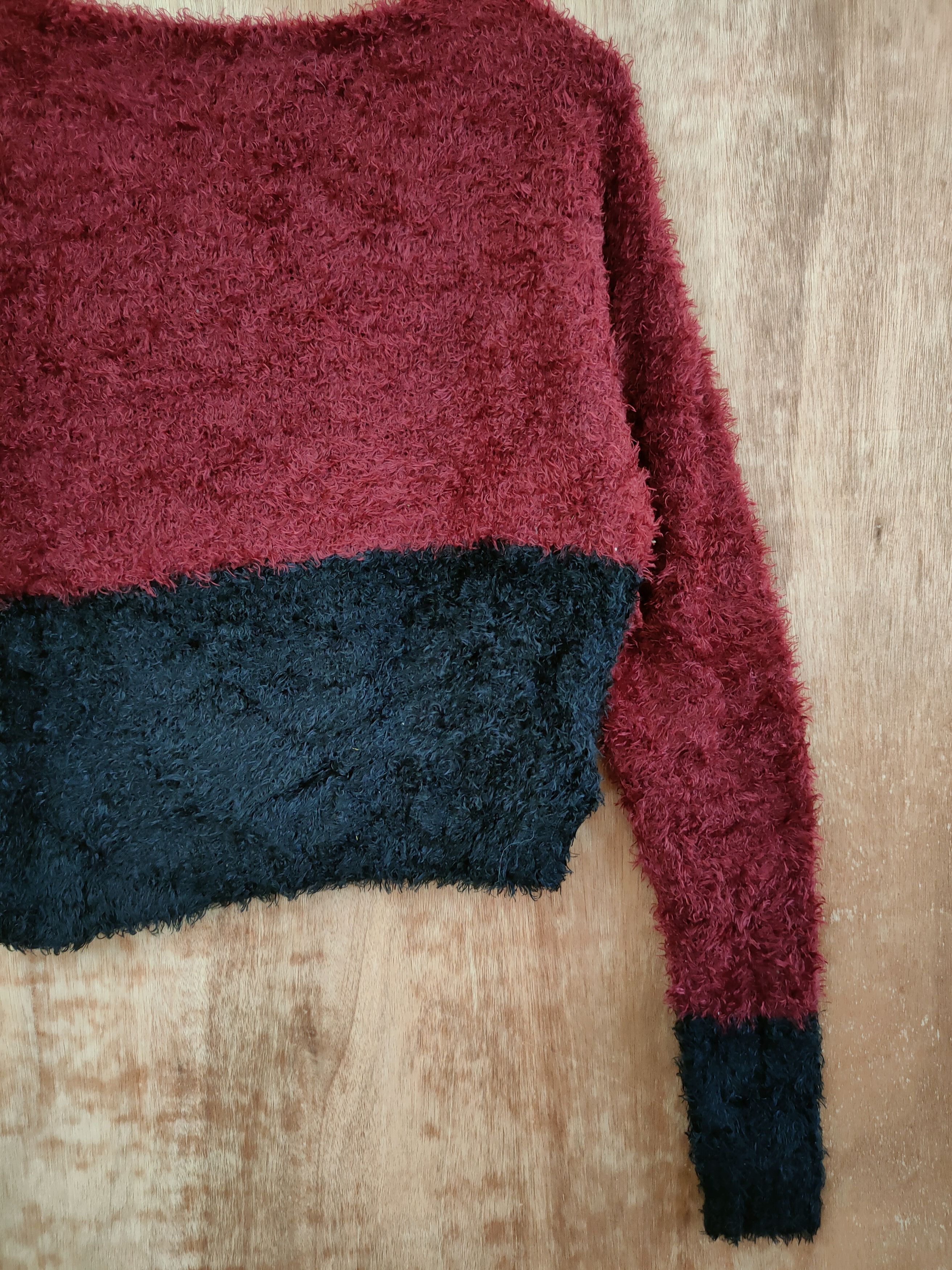 Japanese Brand DL Igni mohair soft fur knitwear crop top streetwear #46-441 Size M / US 6-8 / IT 42-44 - 9 Thumbnail